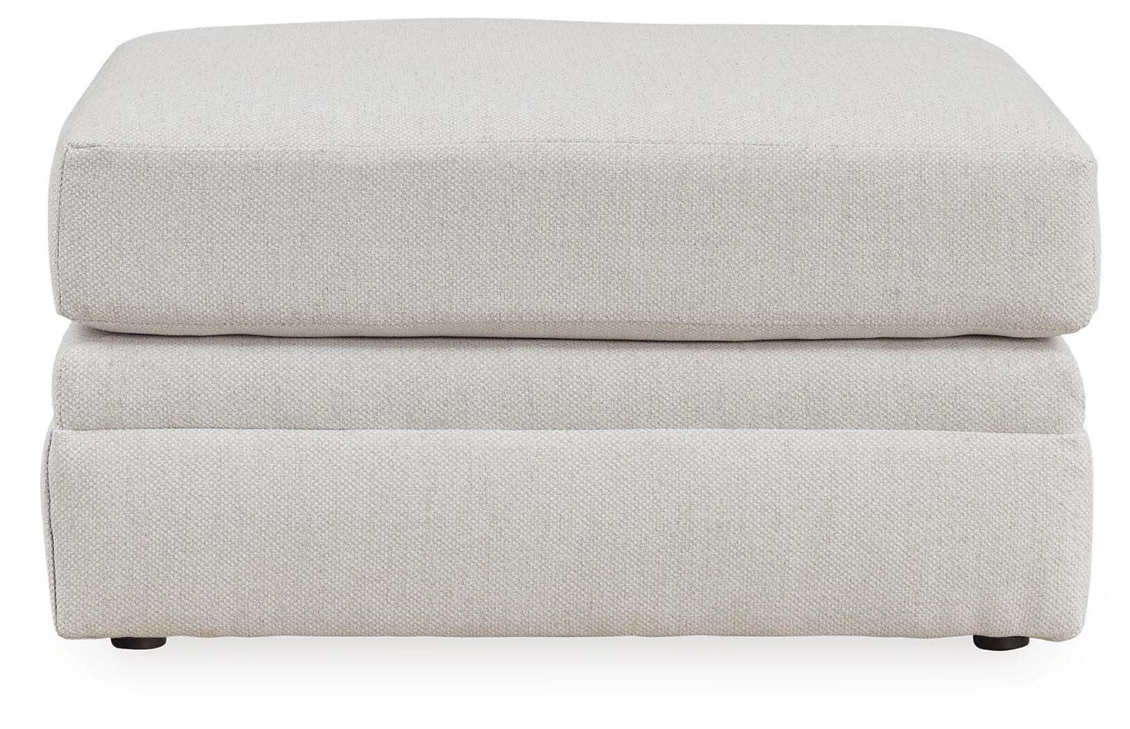 Maitelynn Ottoman — White — view 3