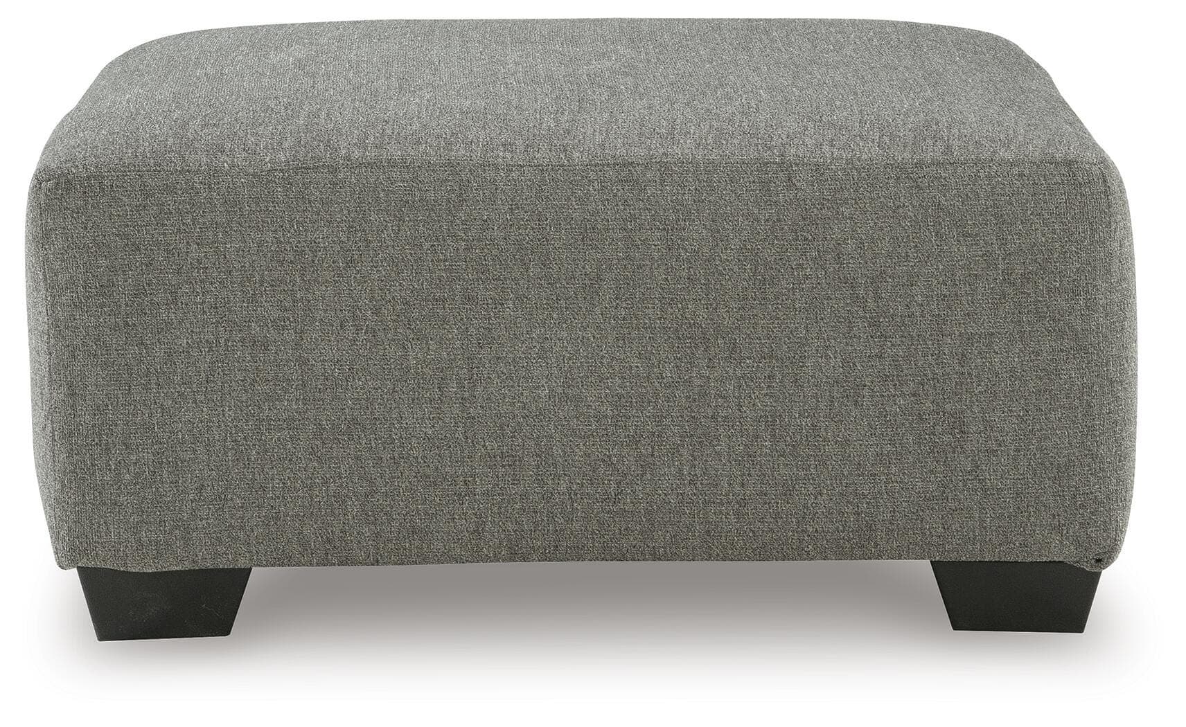 Newellen Oversized Accent Ottoman — Black/Gray — view 3
