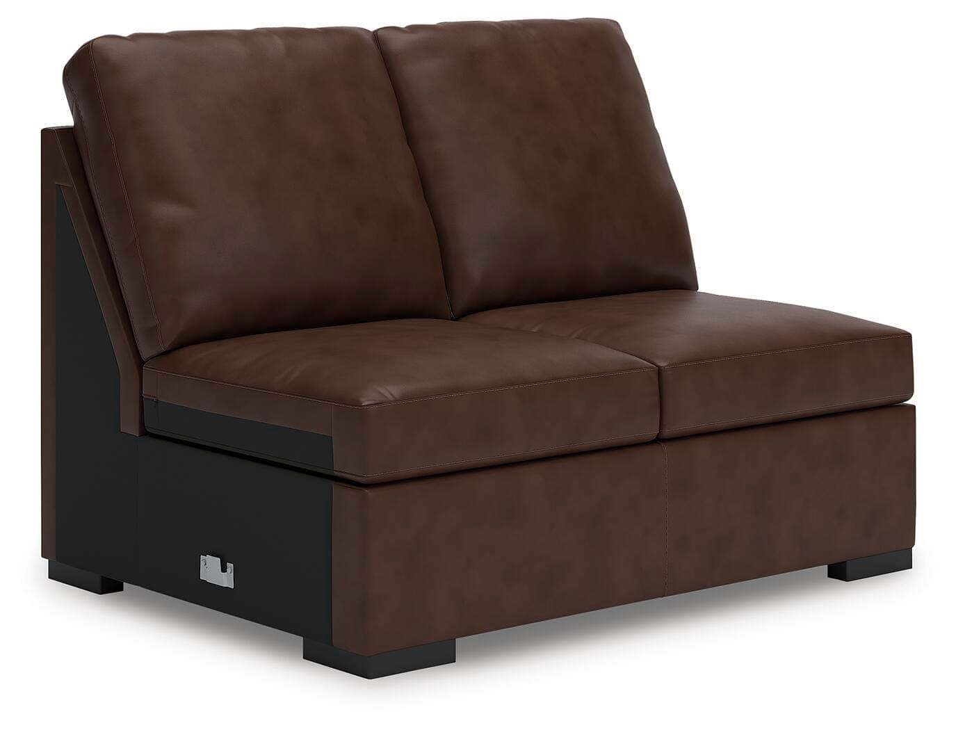 Modern Day 3-Piece Sectional with Chaise — Brown/Beige — view 4