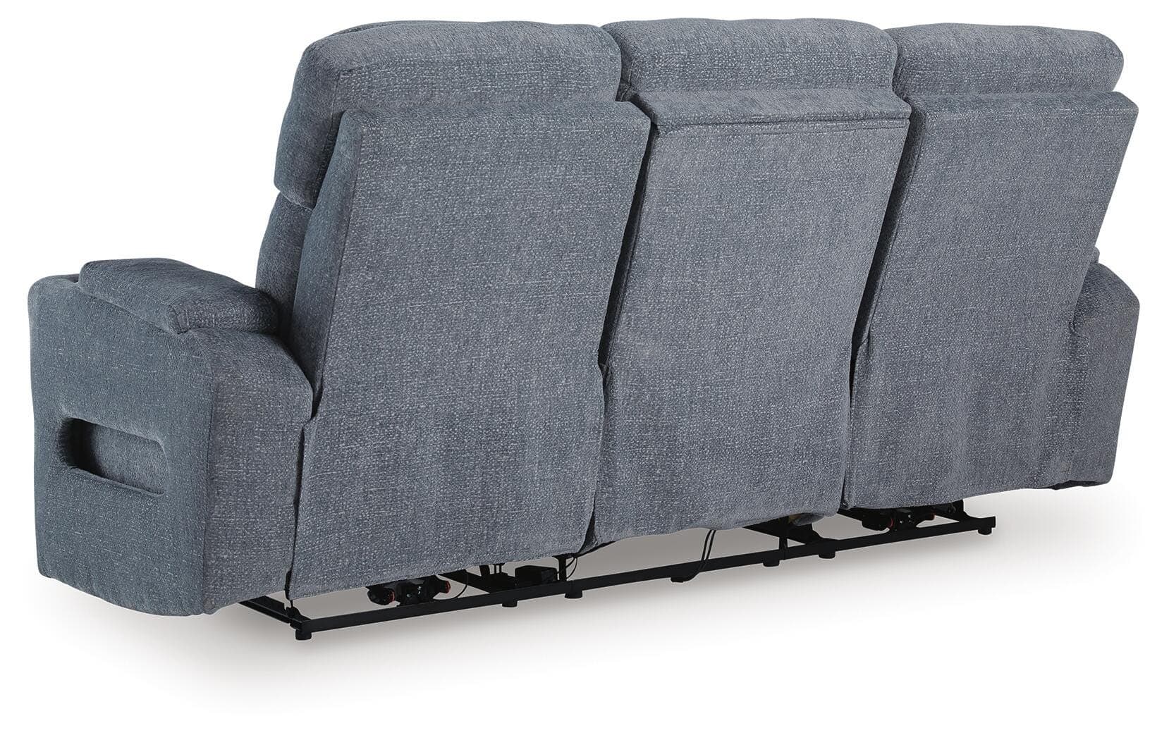 Forest Lake Power Reclining Sofa — Black/Gray — view 6