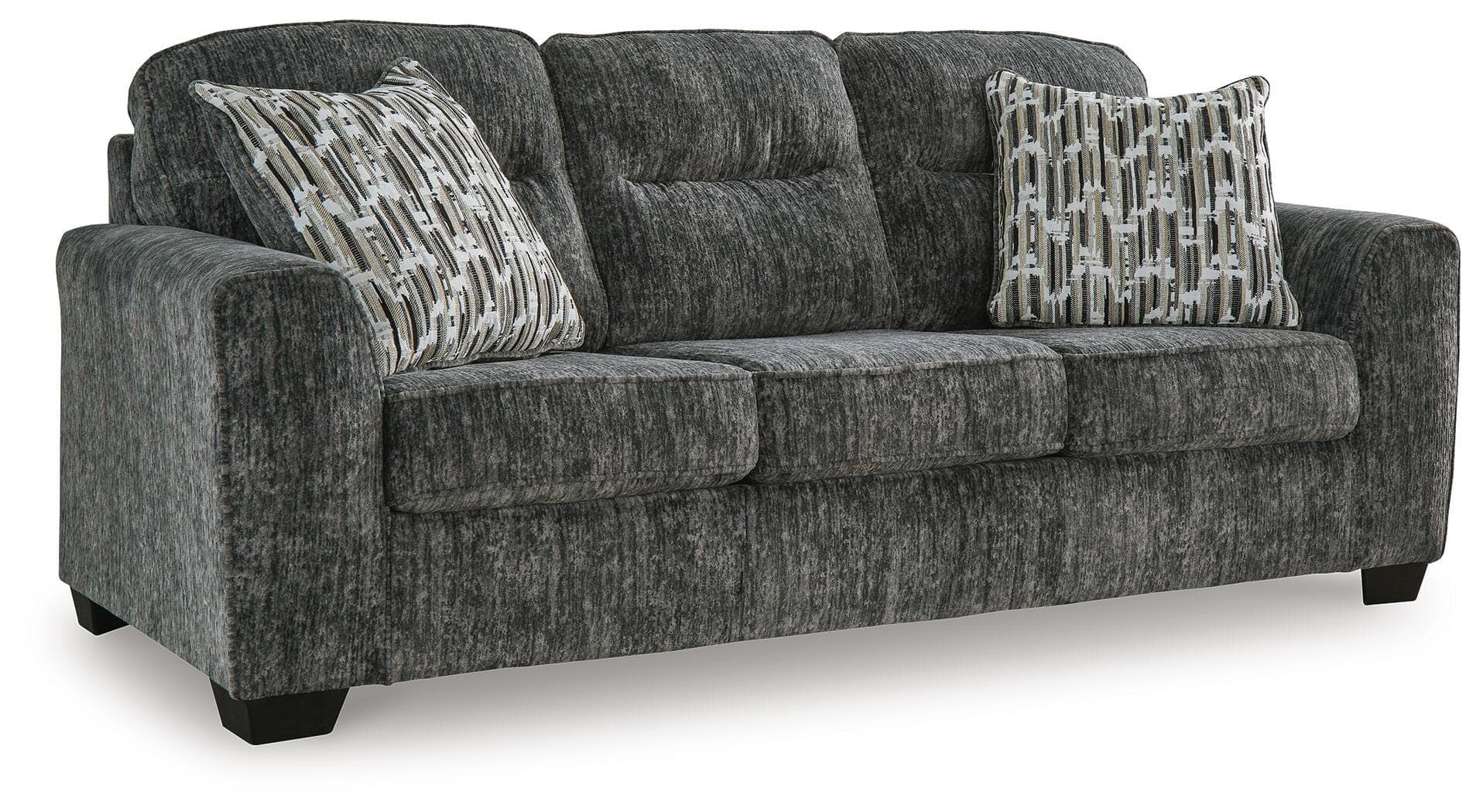 Lonoke Sofa — Black/Gray — view 3