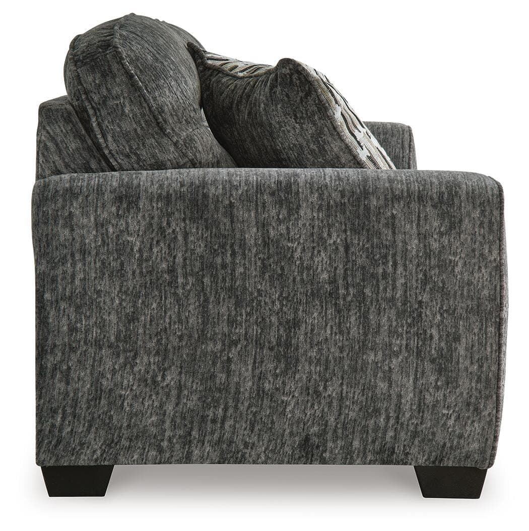 Lonoke Sofa — Black/Gray — view 4