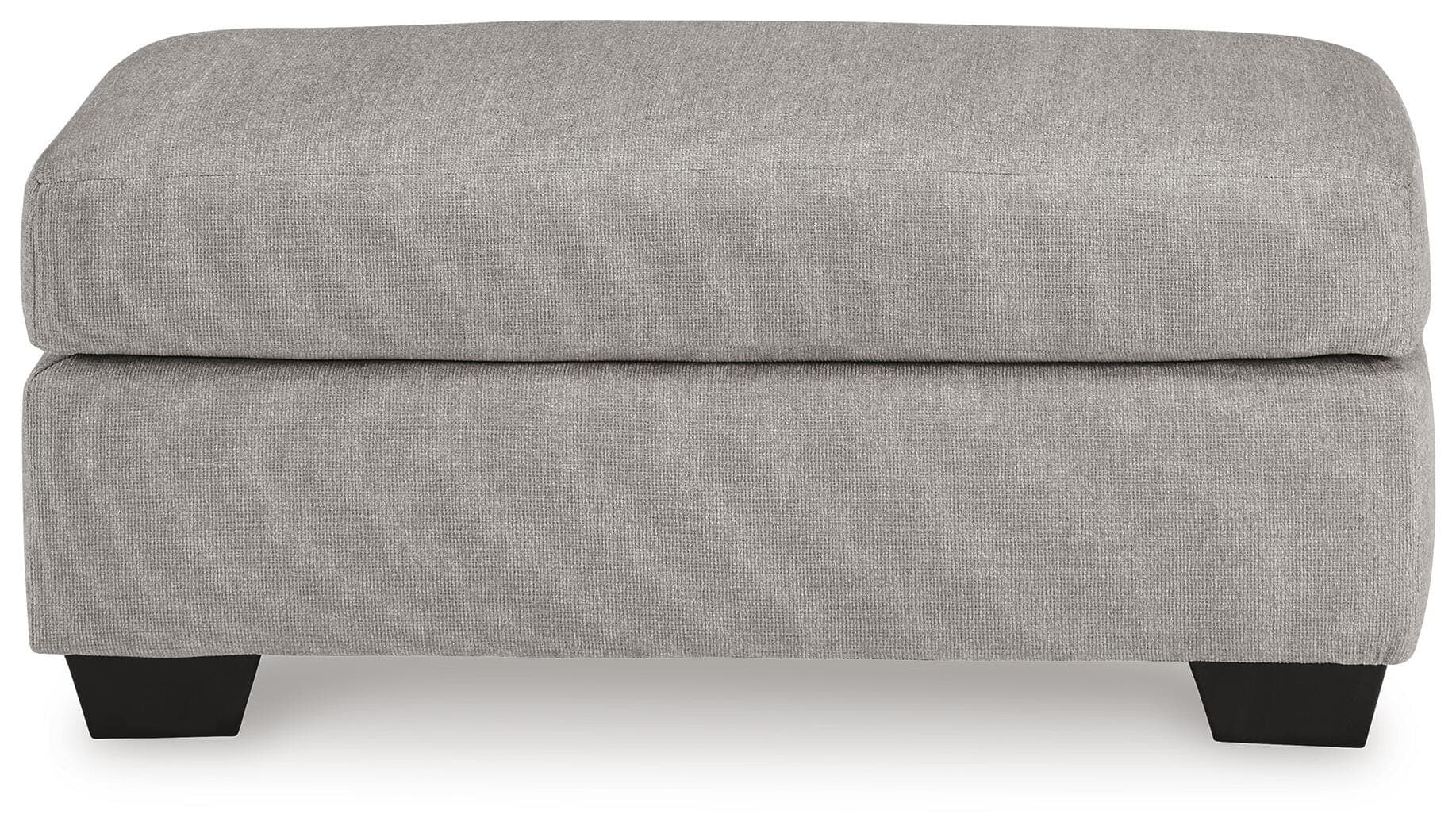 Avenal Park Ottoman — Black/Gray — view 3