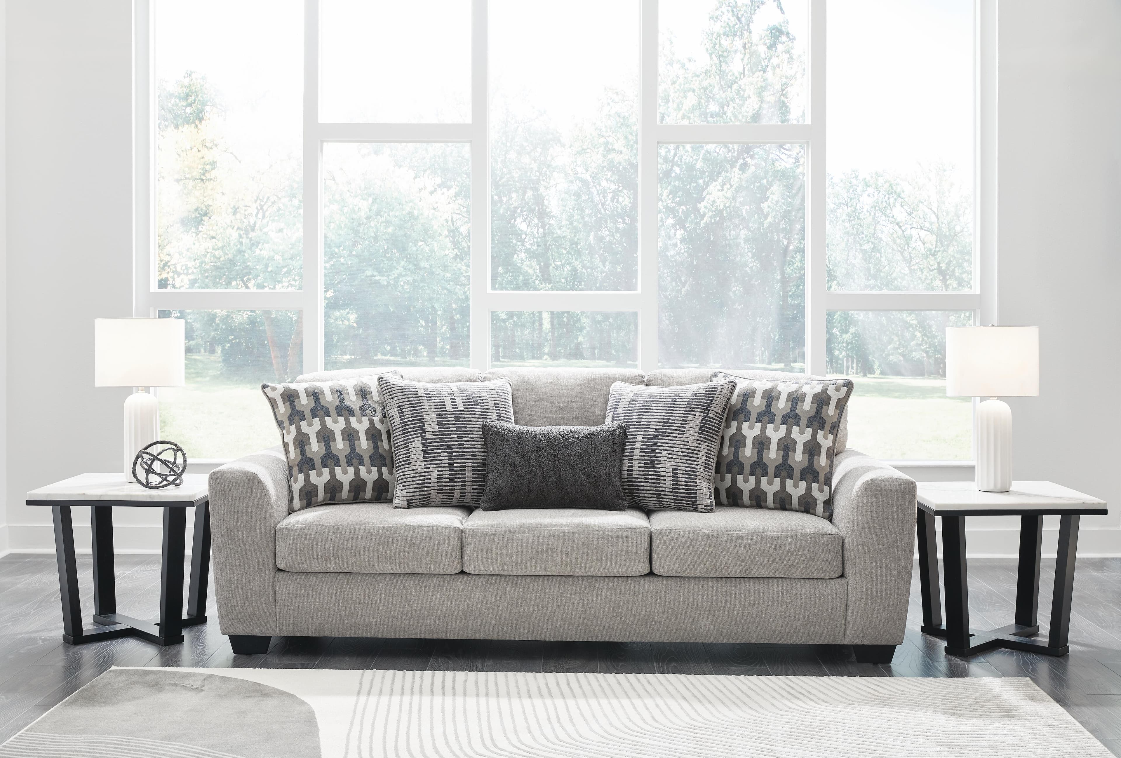 Avenal Park Sofa — Black/Gray — view 2
