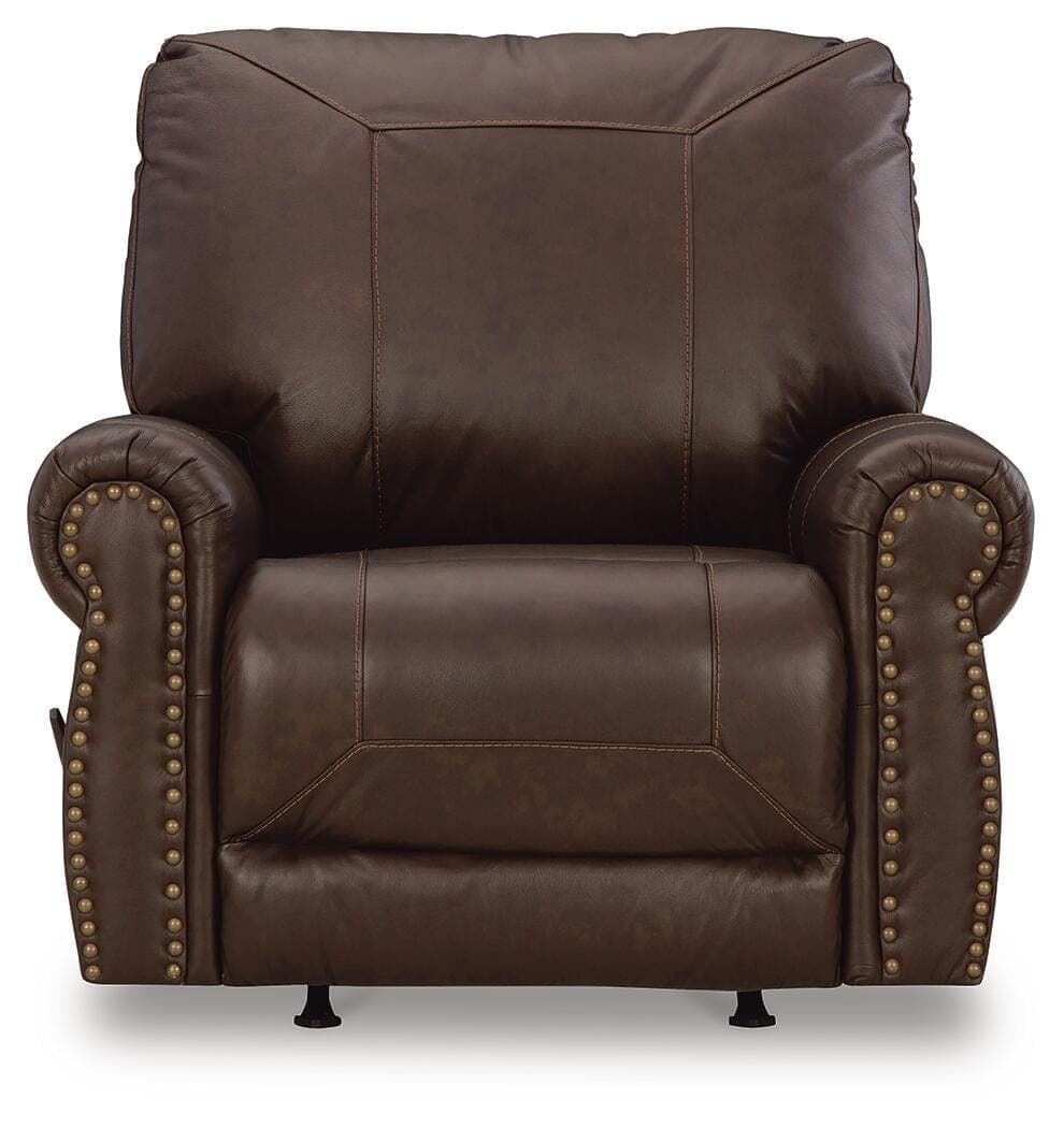 Colleton Recliner — Brown/Beige — view 4