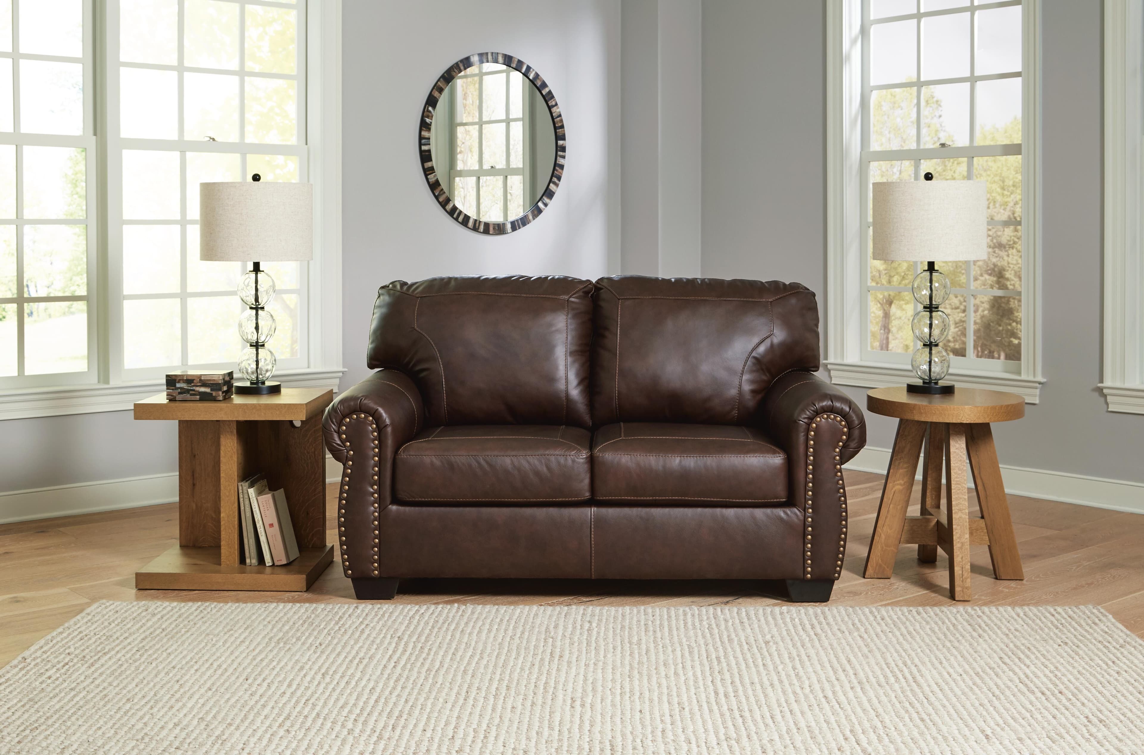Colleton Loveseat — Brown/Beige — view 2
