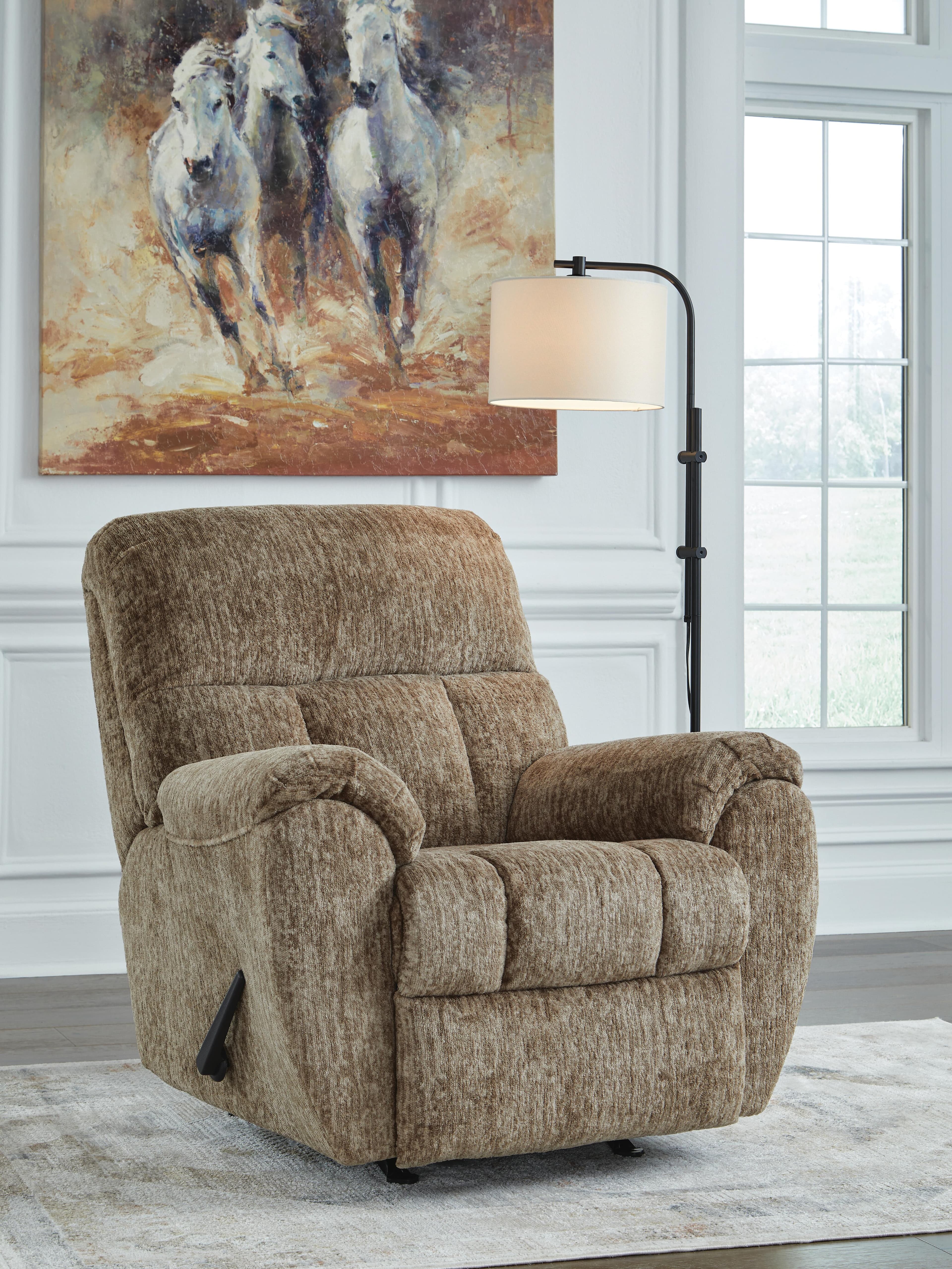 Rampant Recliner — Brown/Beige — view 2