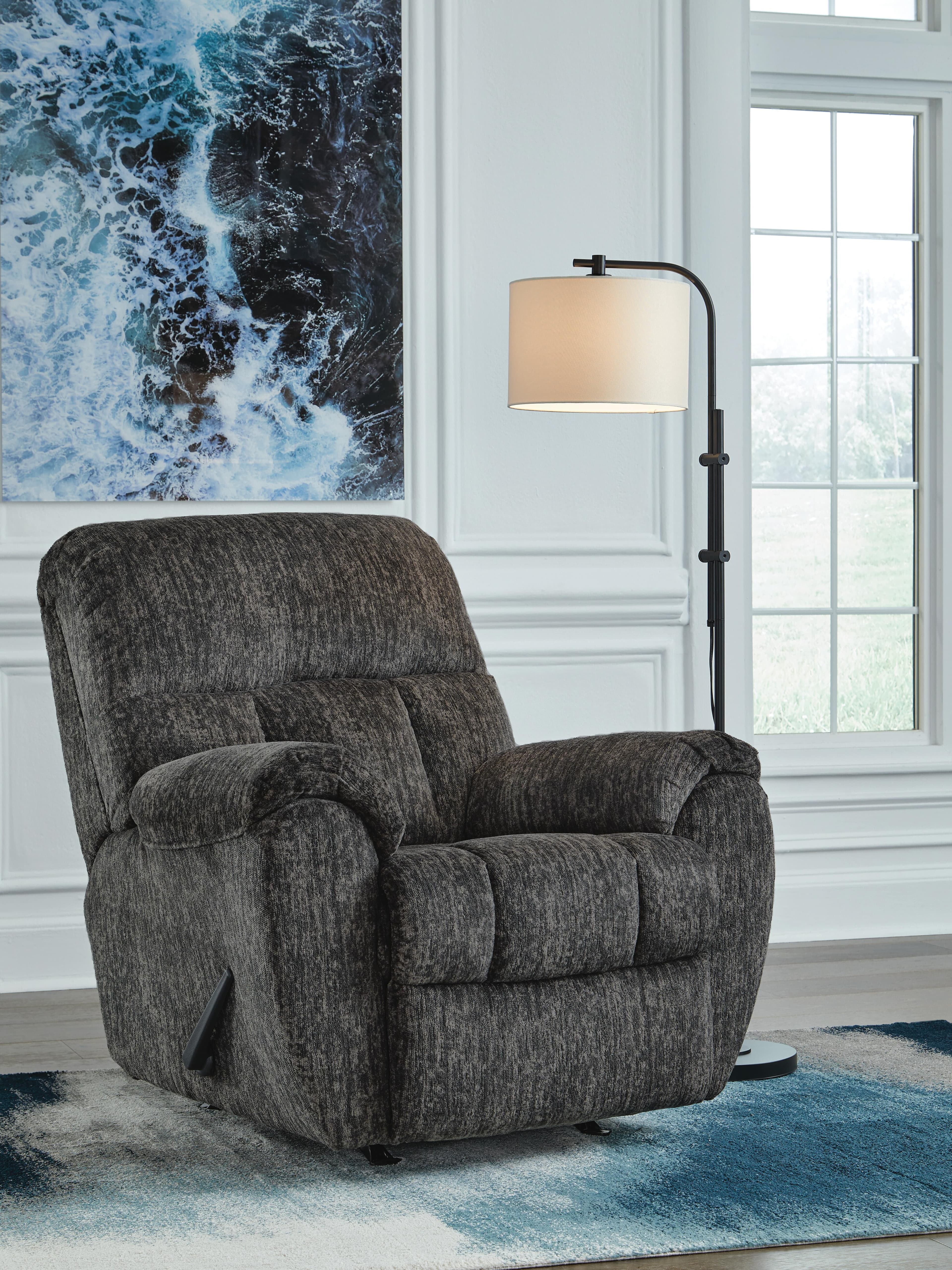 Rampant Recliner — Black/Gray — view 2