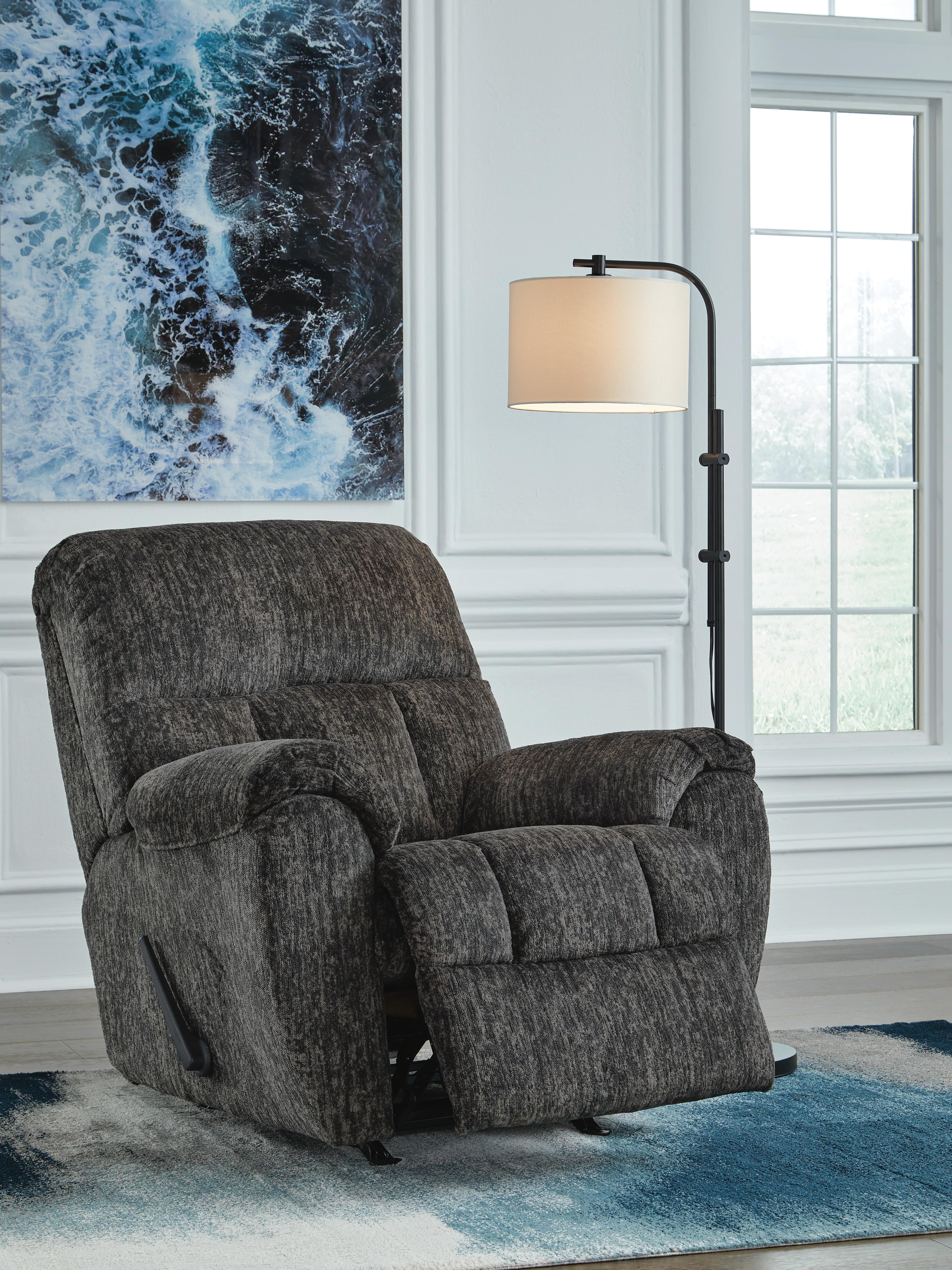 Rampant Recliner — Black/Gray — view 6