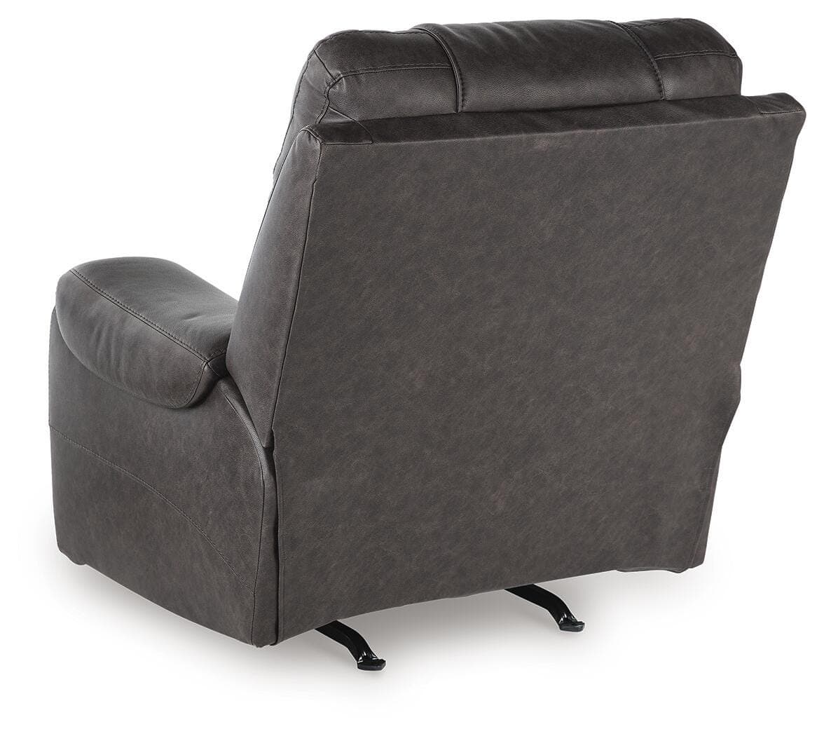 Trumble Recliner — Black/Gray — view 6