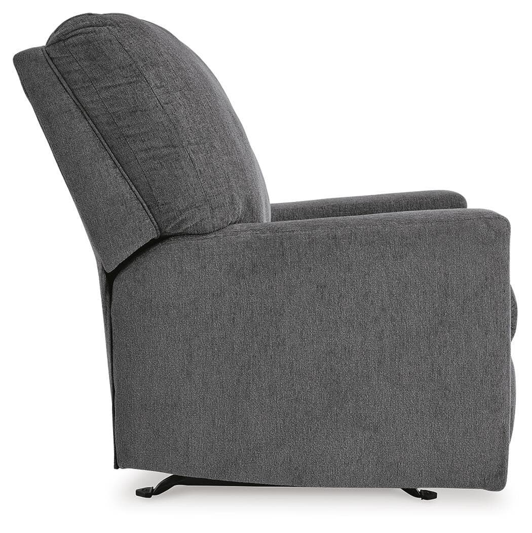 Rannis Recliner — Black/Gray — view 5