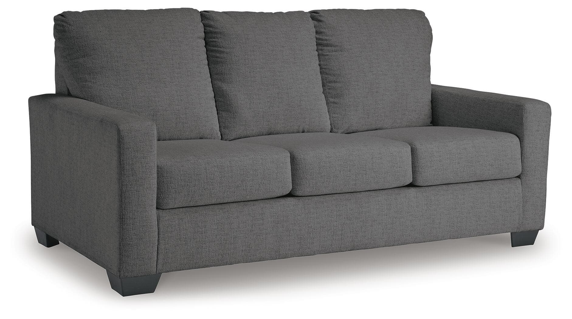 Rannis Full Sofa Sleeper — Black/Gray — view 3