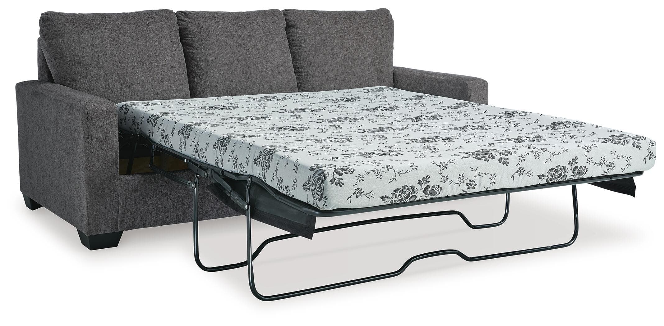 Rannis Queen Sofa Sleeper — Black/Gray — view 3