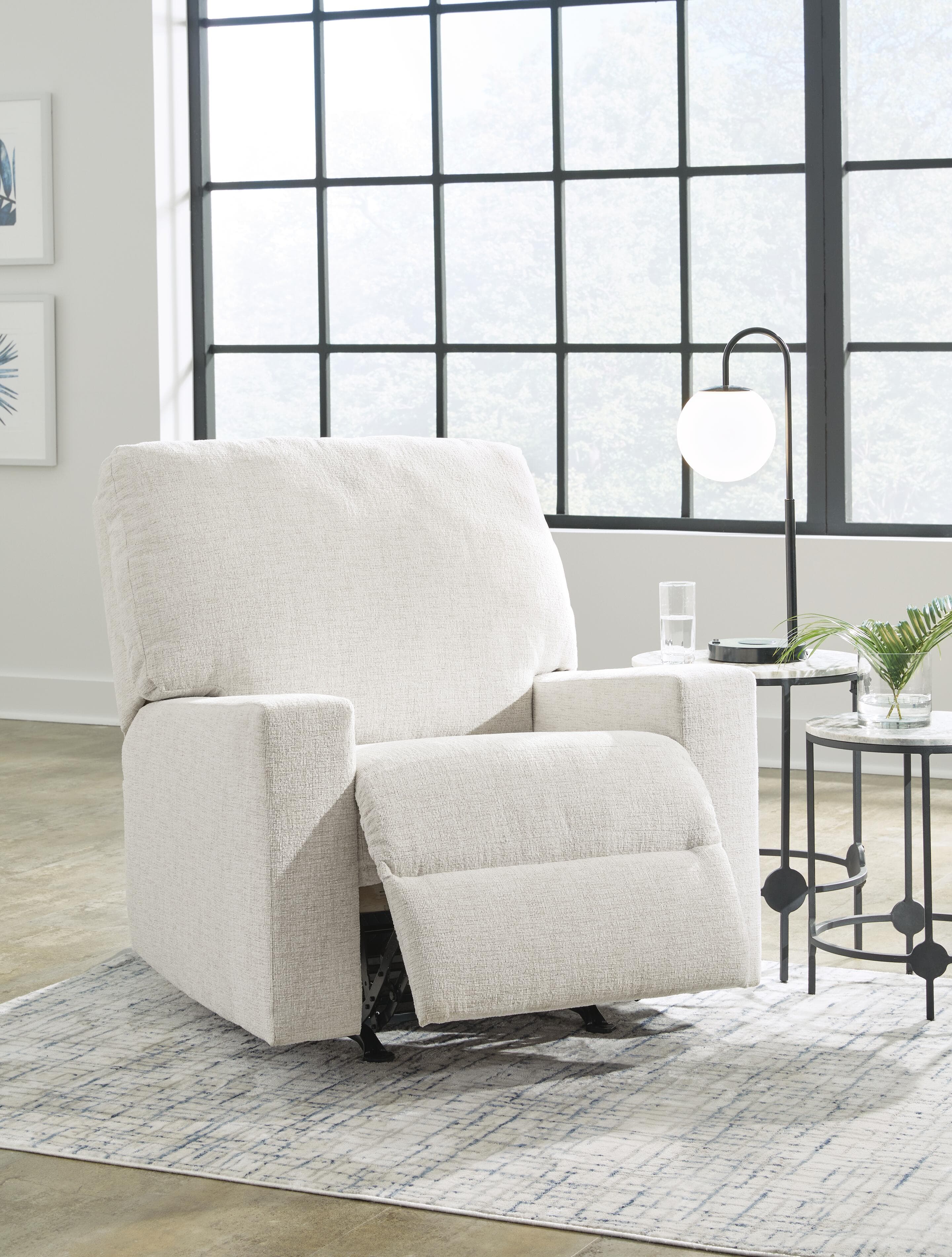Rannis Recliner — White — view 7