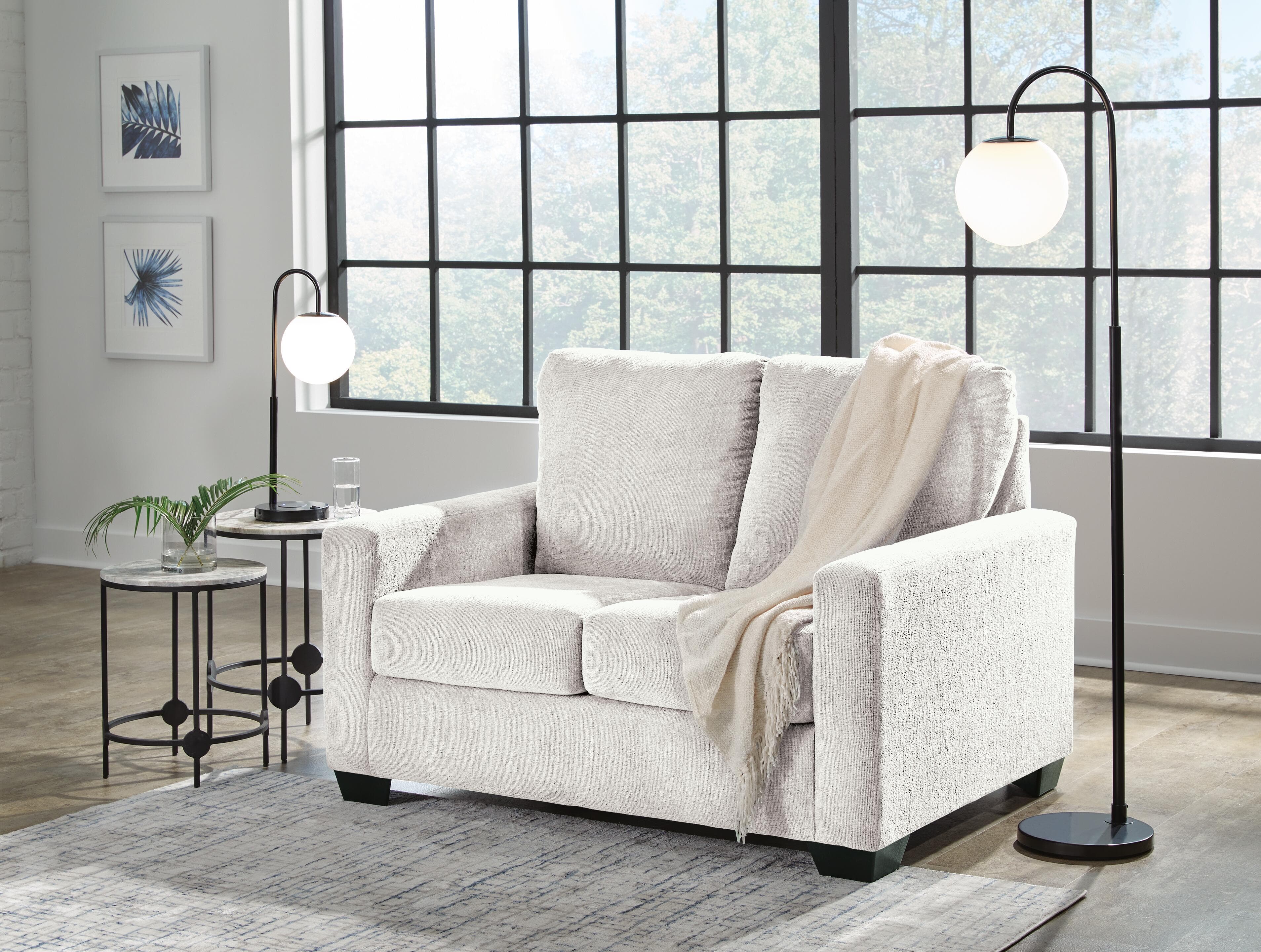 Rannis Twin Sofa Sleeper — White — view 2