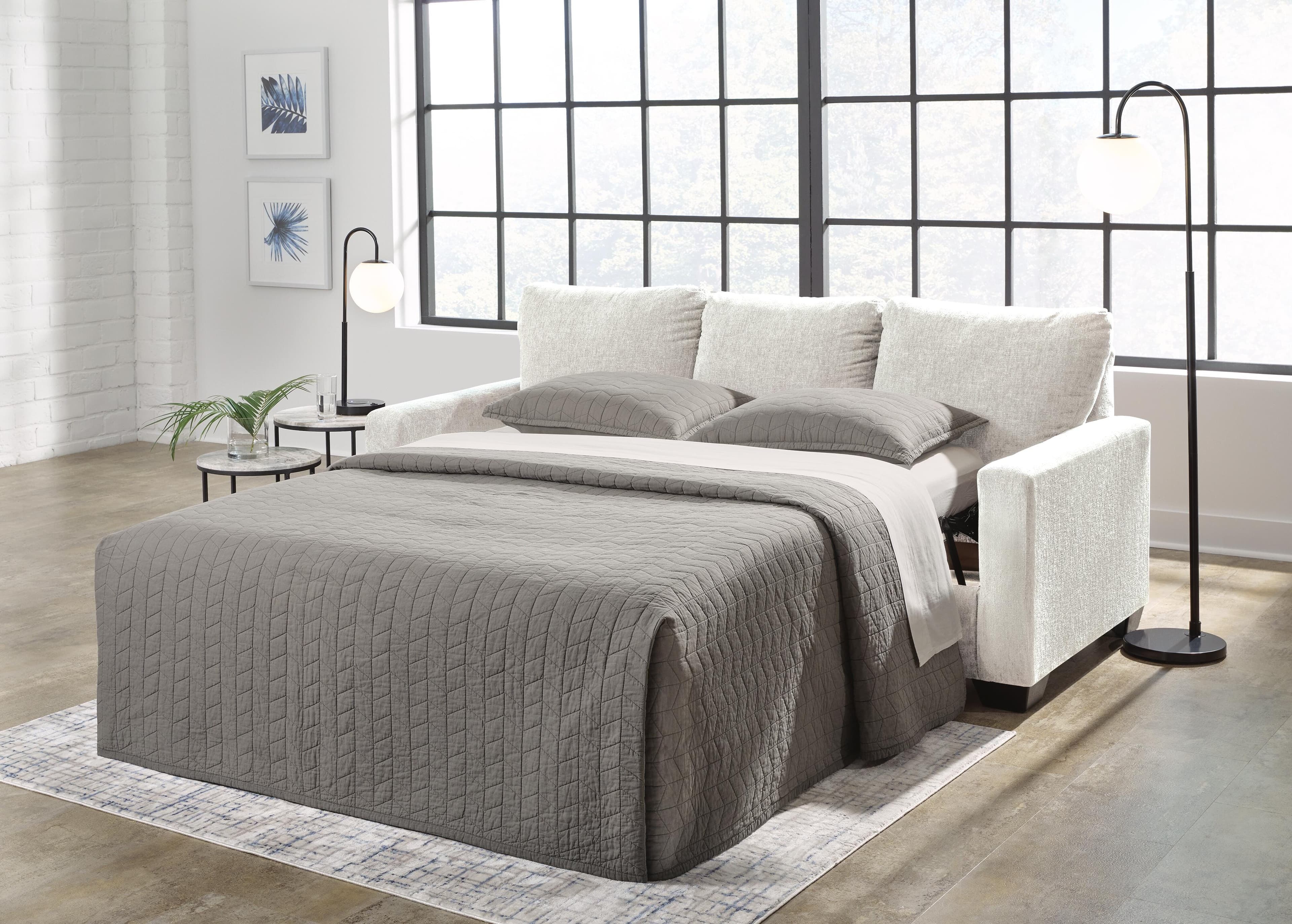 Rannis Queen Sofa Sleeper — White — view 7