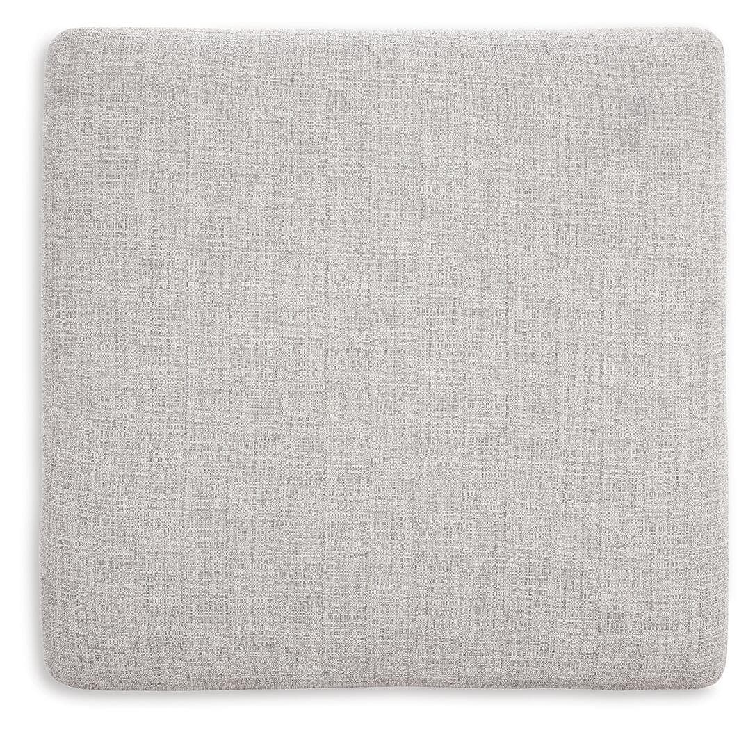 Koralynn Oversized Accent Ottoman — Black/Gray — view 4