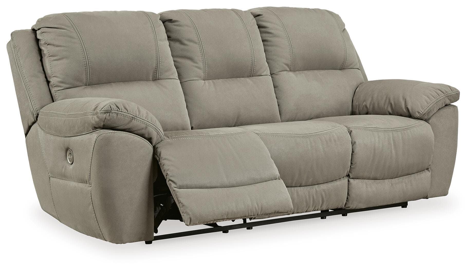 Next-Gen Gaucho Power Reclining Sofa — Brown/Beige — view 4