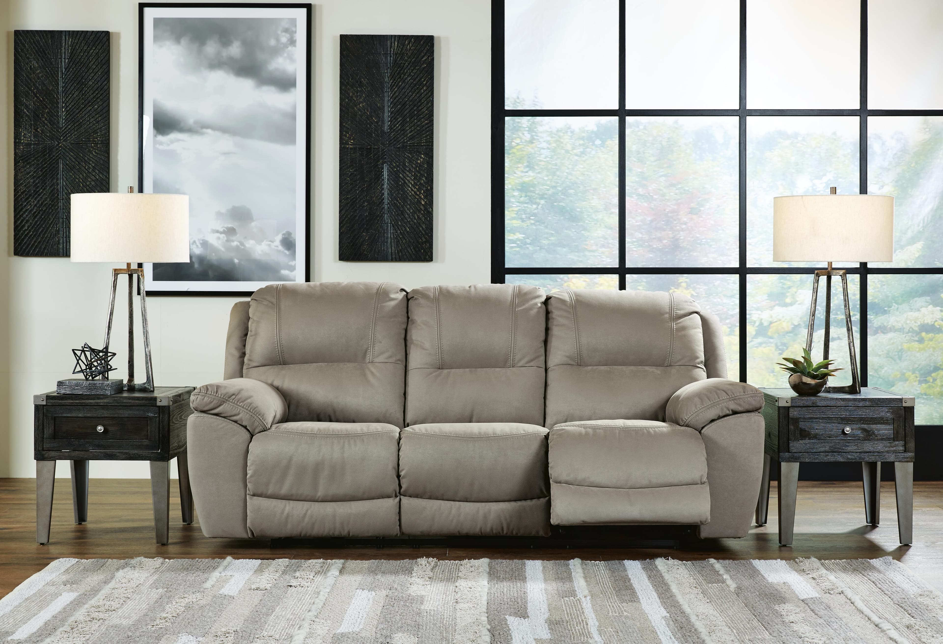 Next-Gen Gaucho Reclining Sofa — Brown/Beige — view 2
