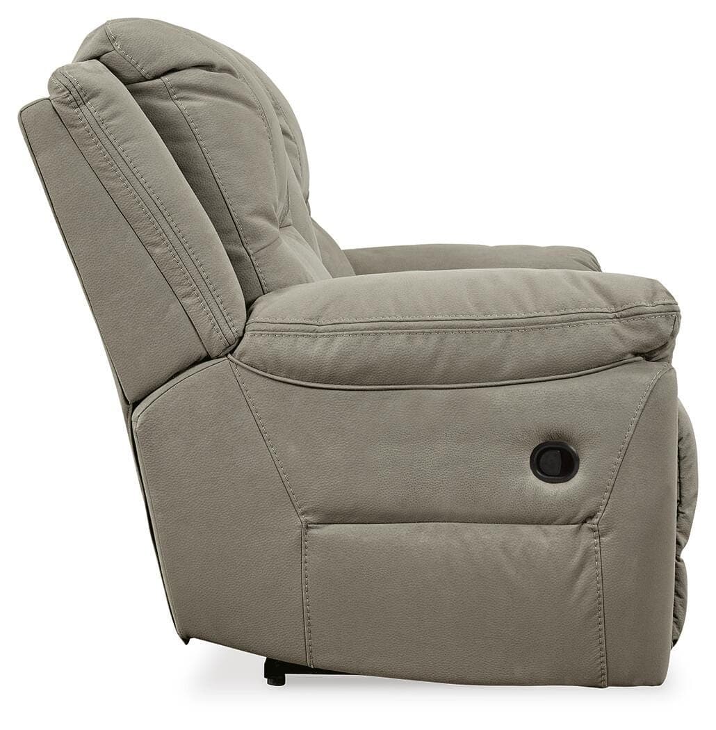 Next-Gen Gaucho Reclining Loveseat with Console — Brown/Beige — view 5
