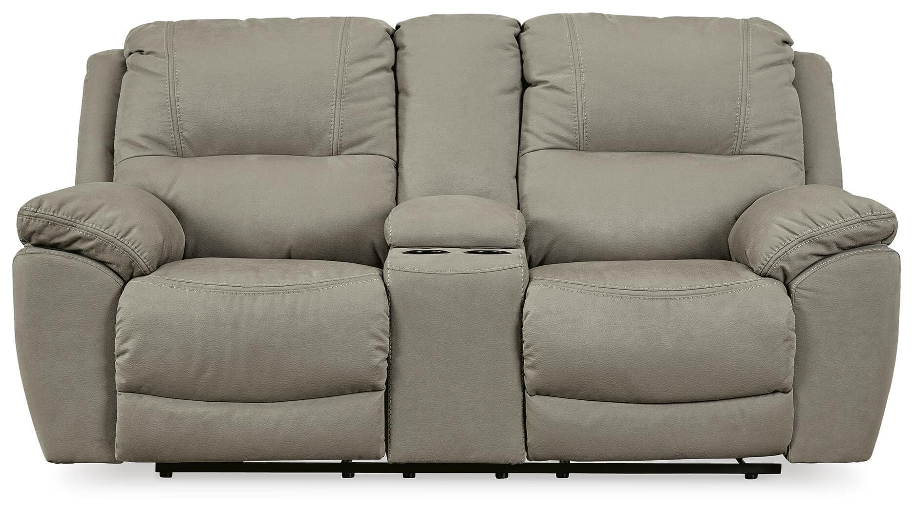 Next-Gen Gaucho Power Reclining Loveseat with Console — Brown/Beige — view 4