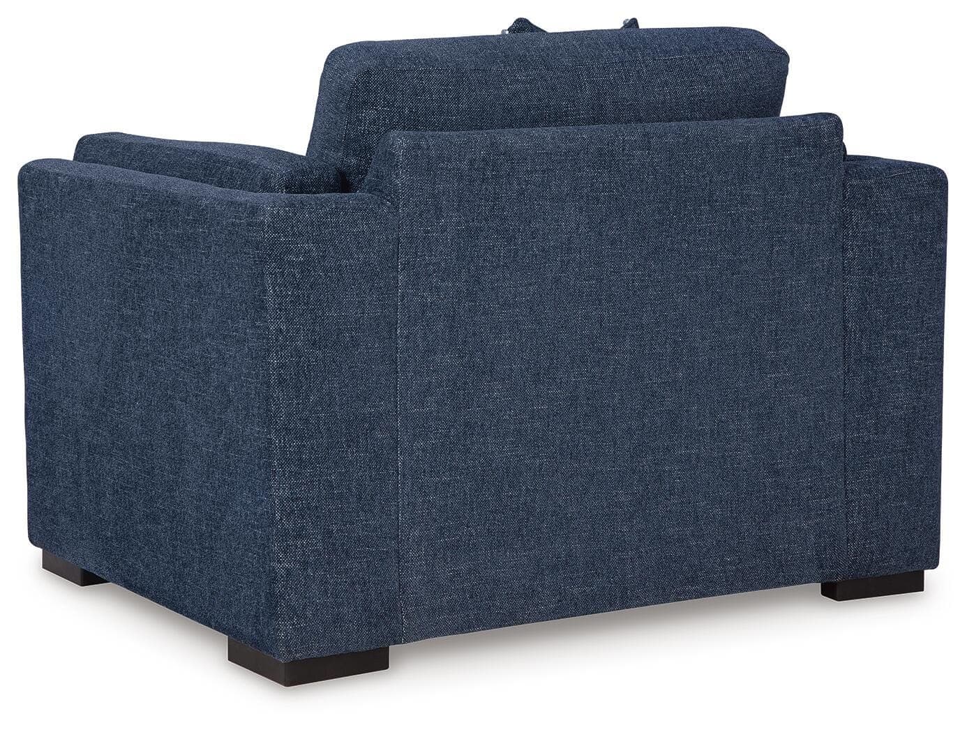 Evansley Oversized Chair — Blue — view 5