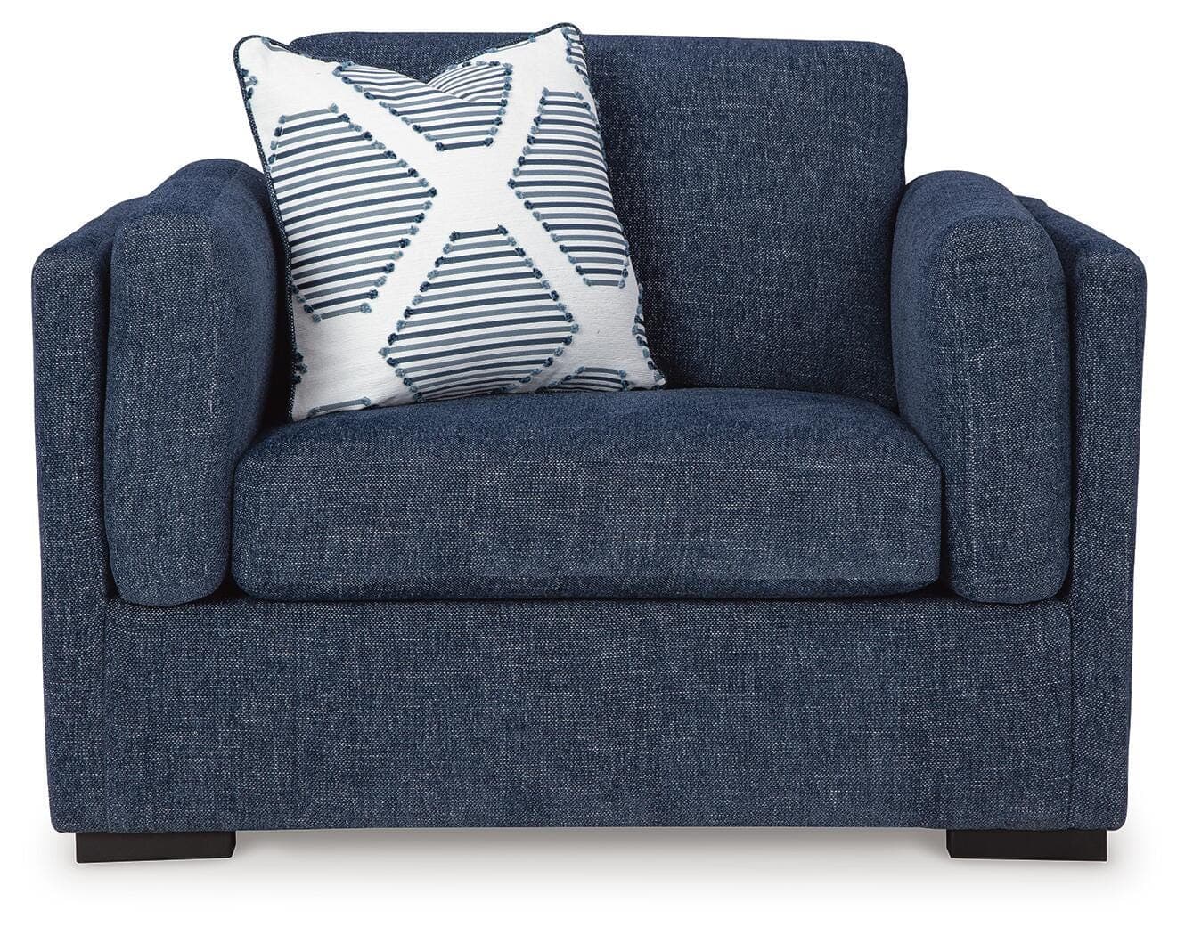 Evansley Oversized Chair — Blue — view 3