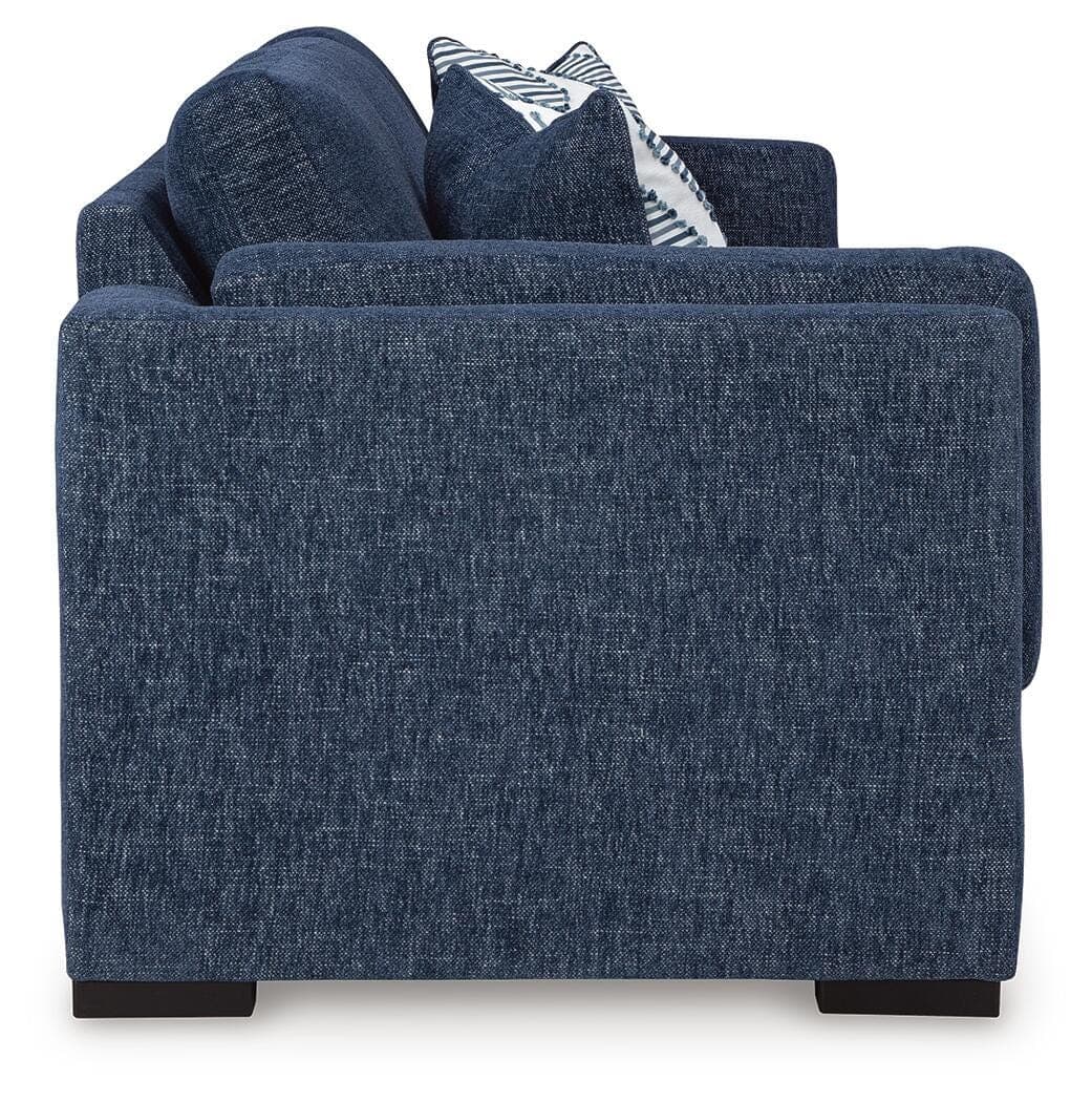 Evansley Sofa — Blue — view 4