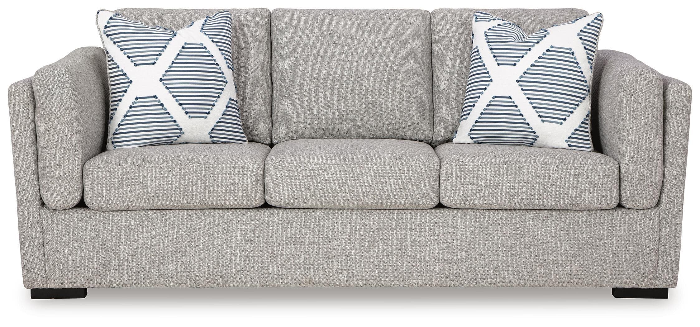 Evansley Sofa — Black/Gray — view 3
