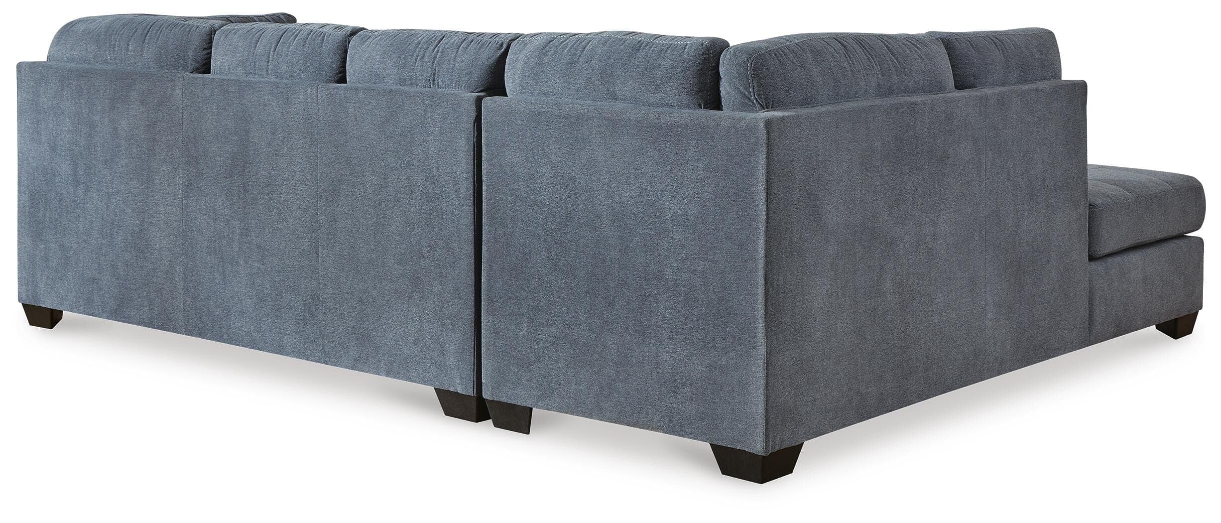 Marleton 2-Piece Sectional with Chaise — Blue — view 3