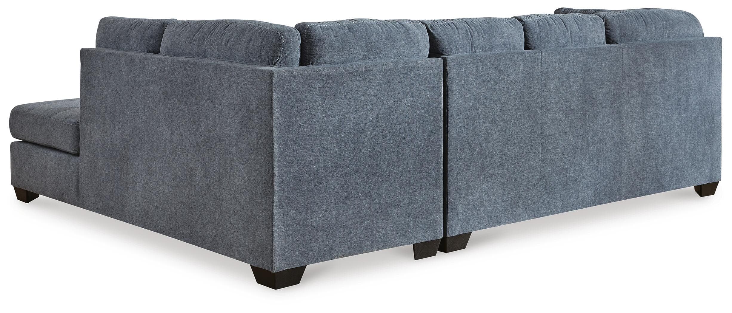 Marleton 2-Piece Sectional with Chaise — Blue — view 3
