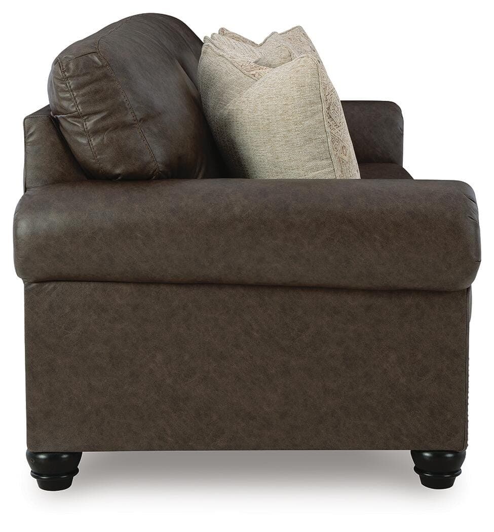 Roxmere Queen Sofa Sleeper — Brown/Beige — view 4