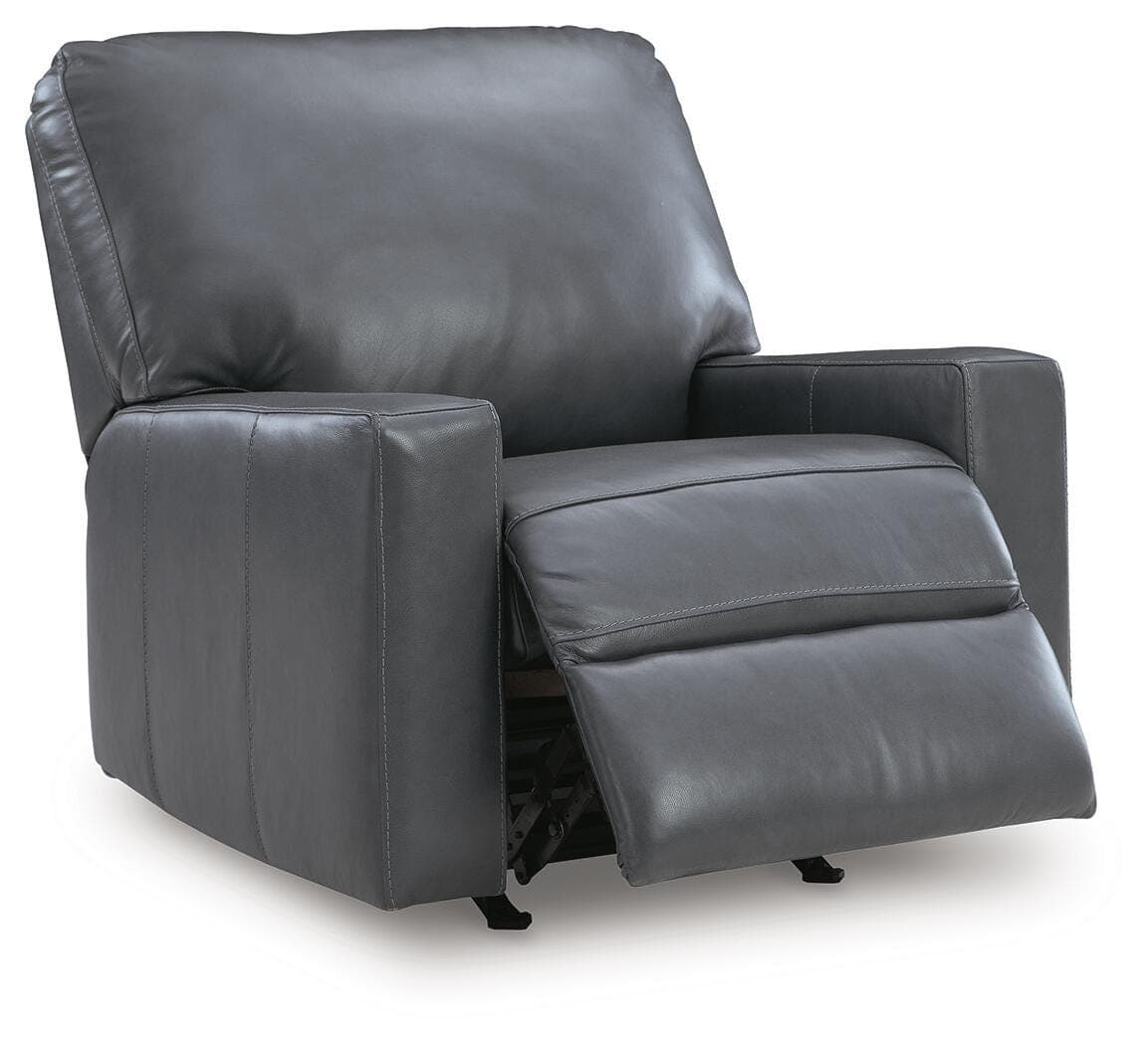 Bolsena Recliner — Blue — view 3