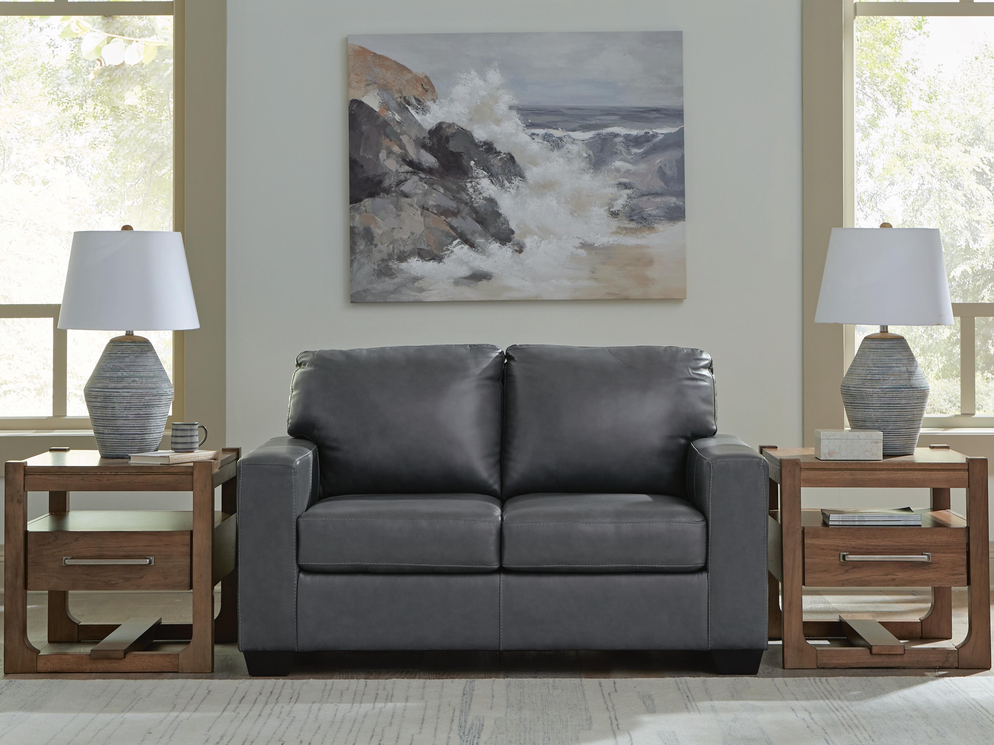 Bolsena Loveseat — Blue — view 2