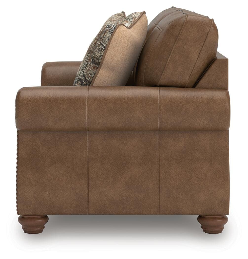 Shadsburne Loveseat — Brown/Beige — view 6