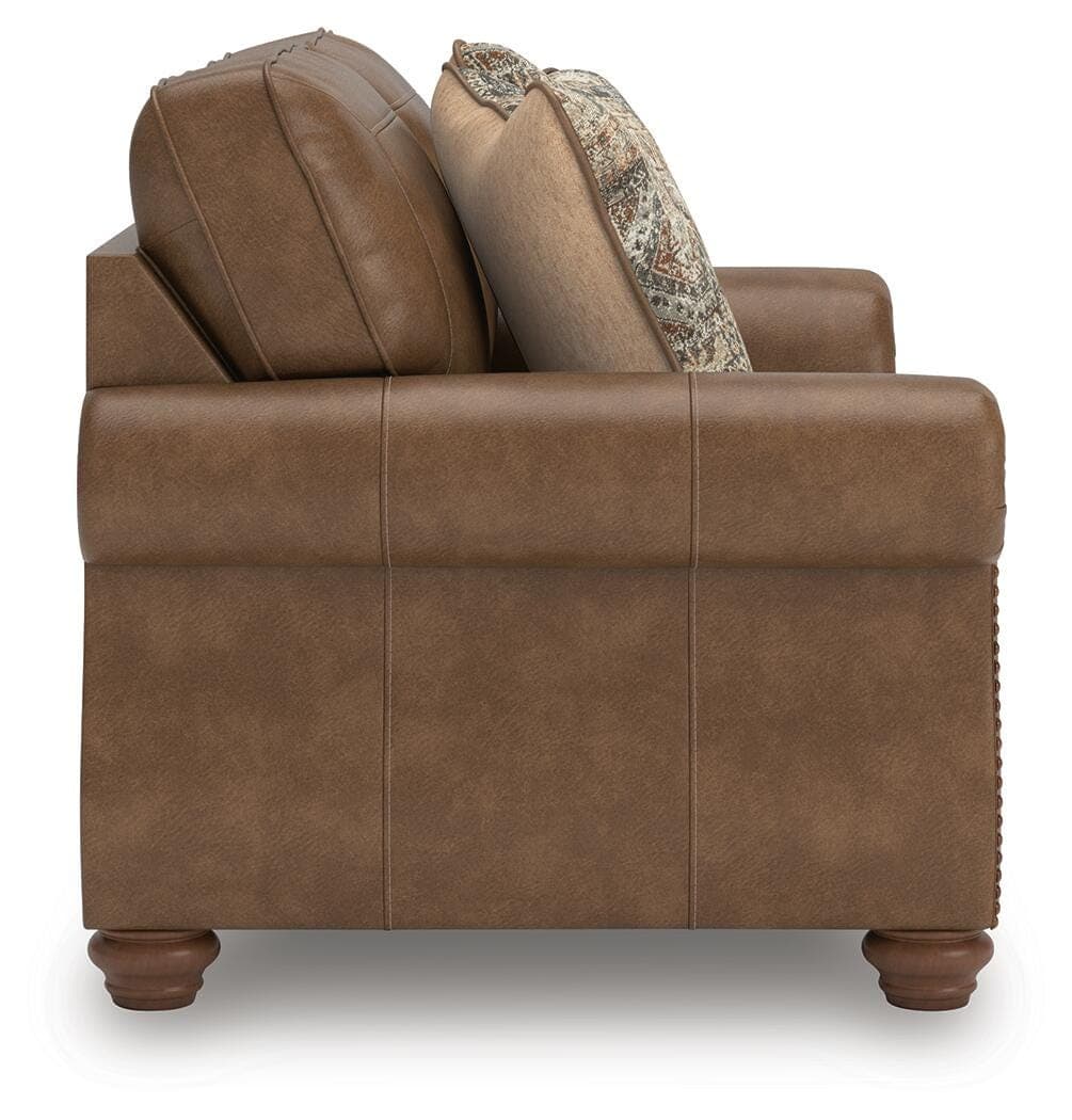 Shadsburne Loveseat — Brown/Beige — view 4
