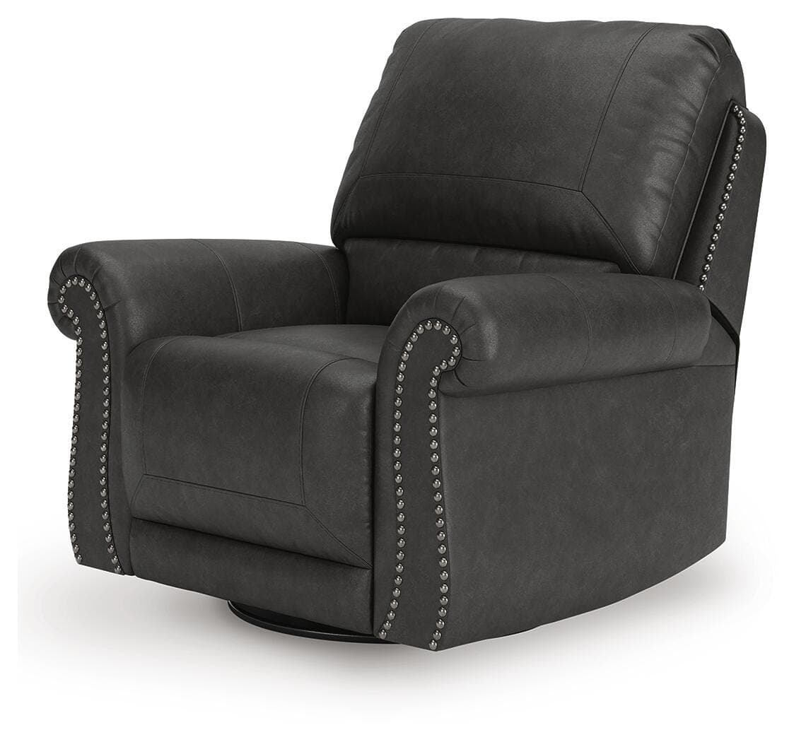 Shadsburne Swivel Glider Recliner — Brown/Beige — view 5