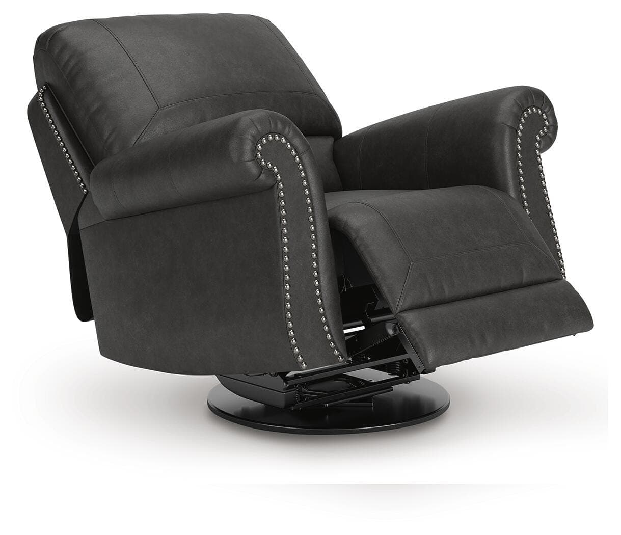 Shadsburne Swivel Glider Recliner — Brown/Beige — view 3