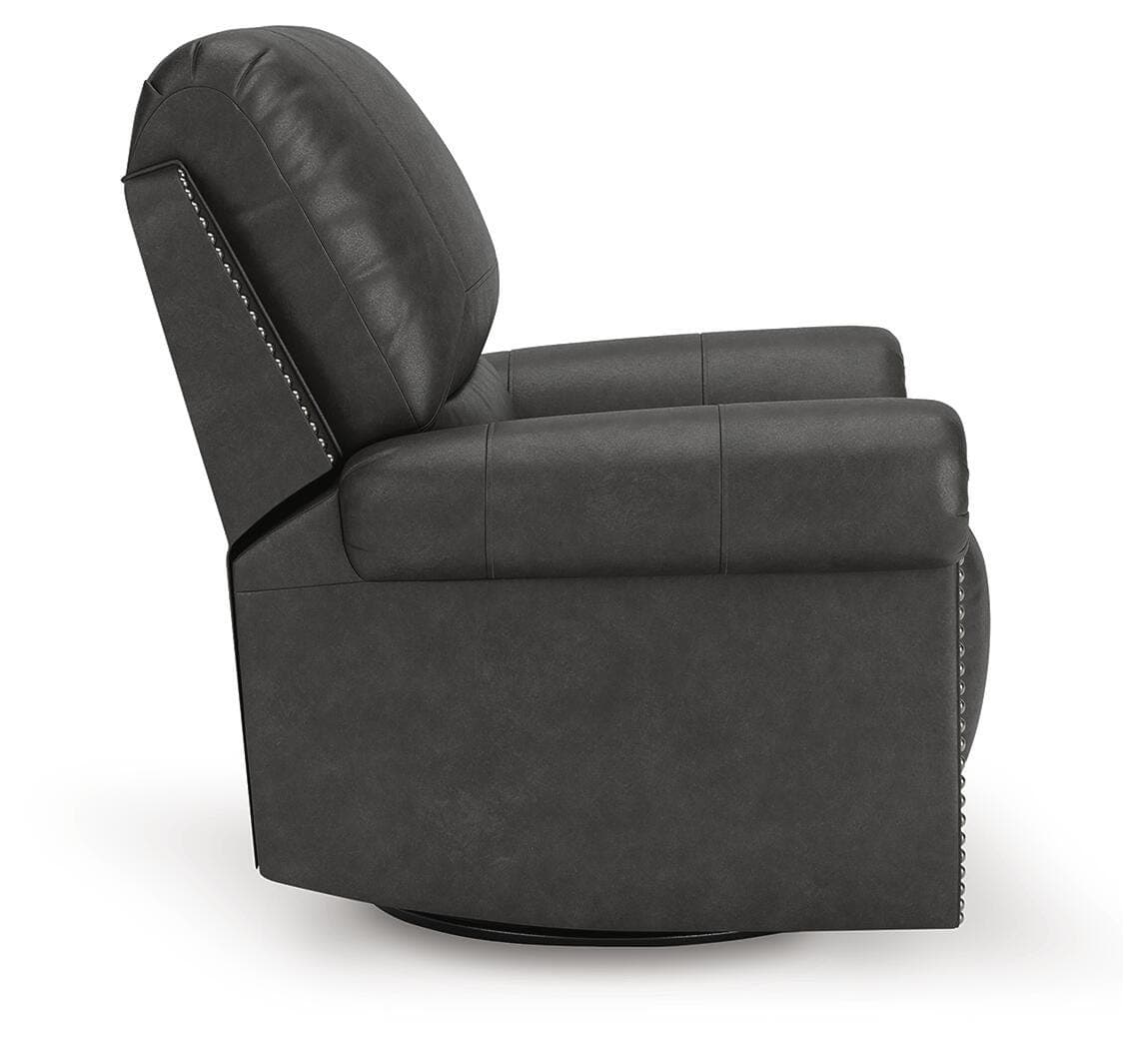 Shadsburne Swivel Glider Recliner — Brown/Beige — view 6