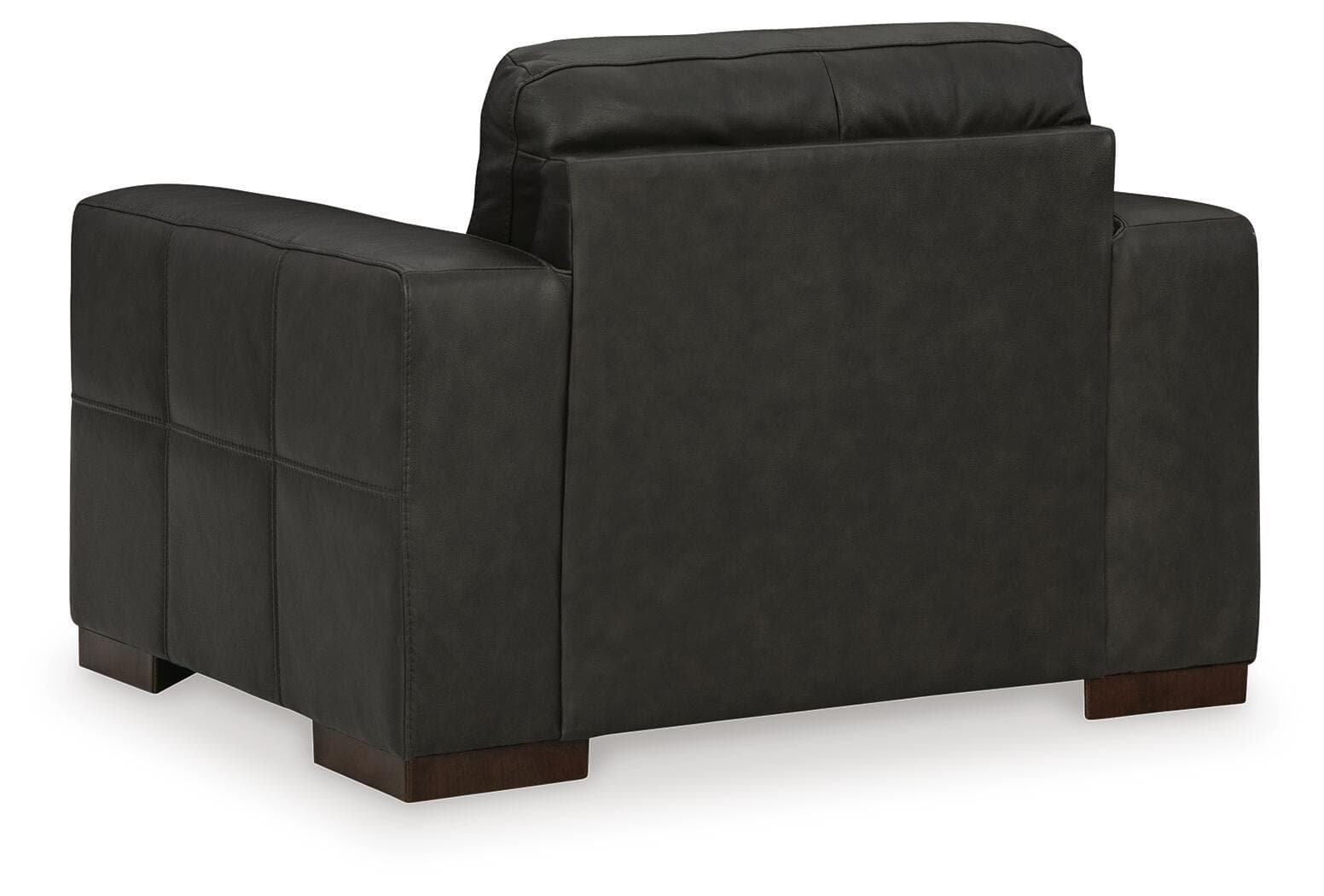 Luigi Oversized Chair — Black/Gray — view 5