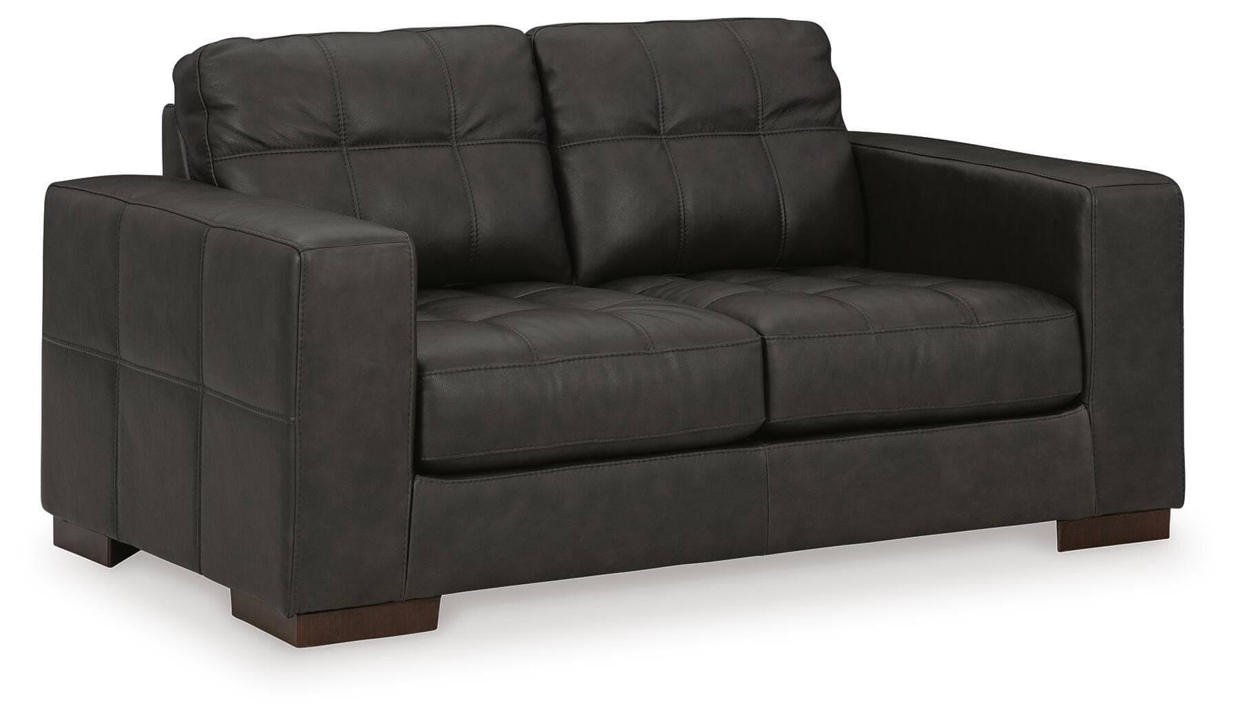 Luigi Loveseat — Black/Gray — view 3