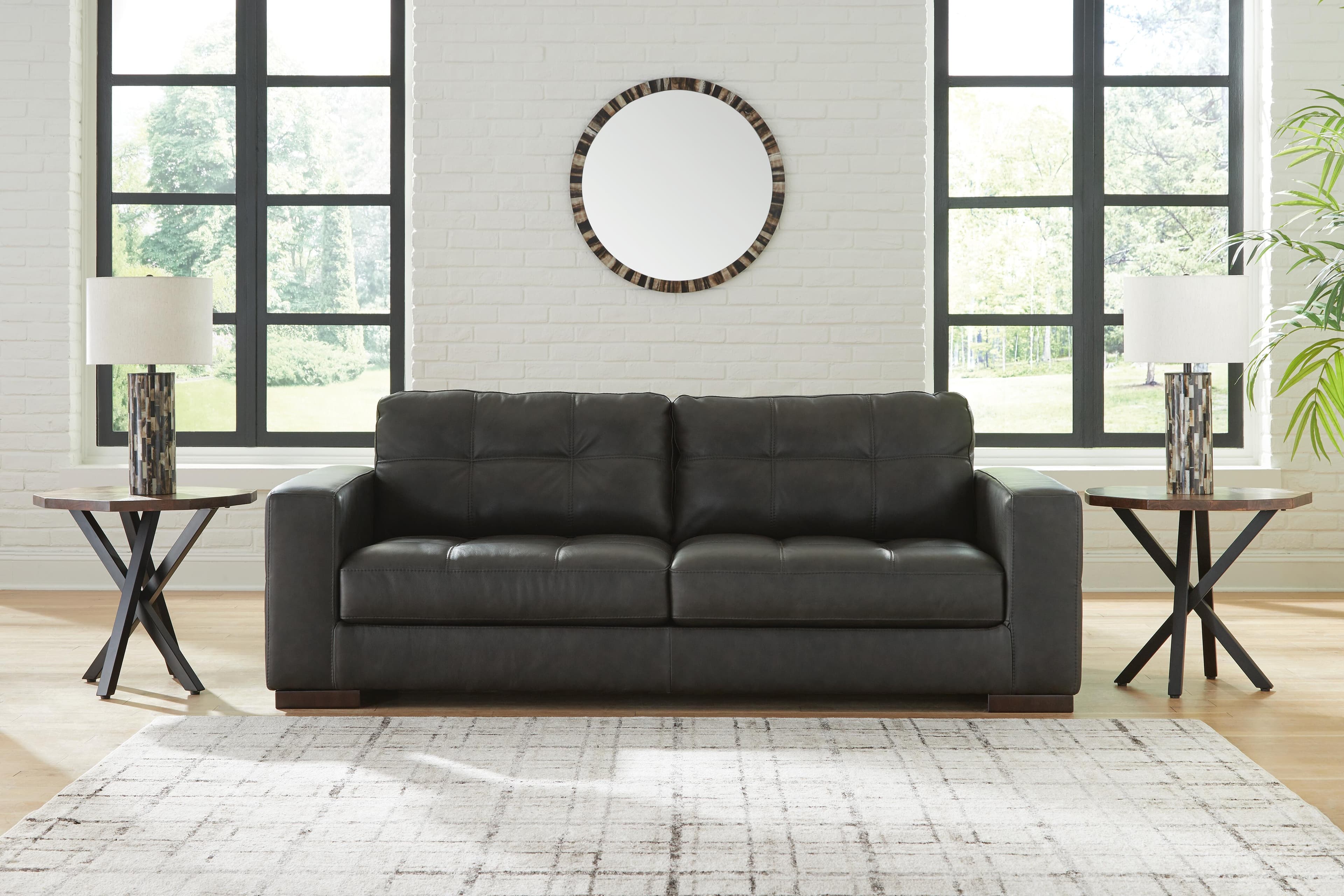 Luigi Sofa — Black/Gray — view 2