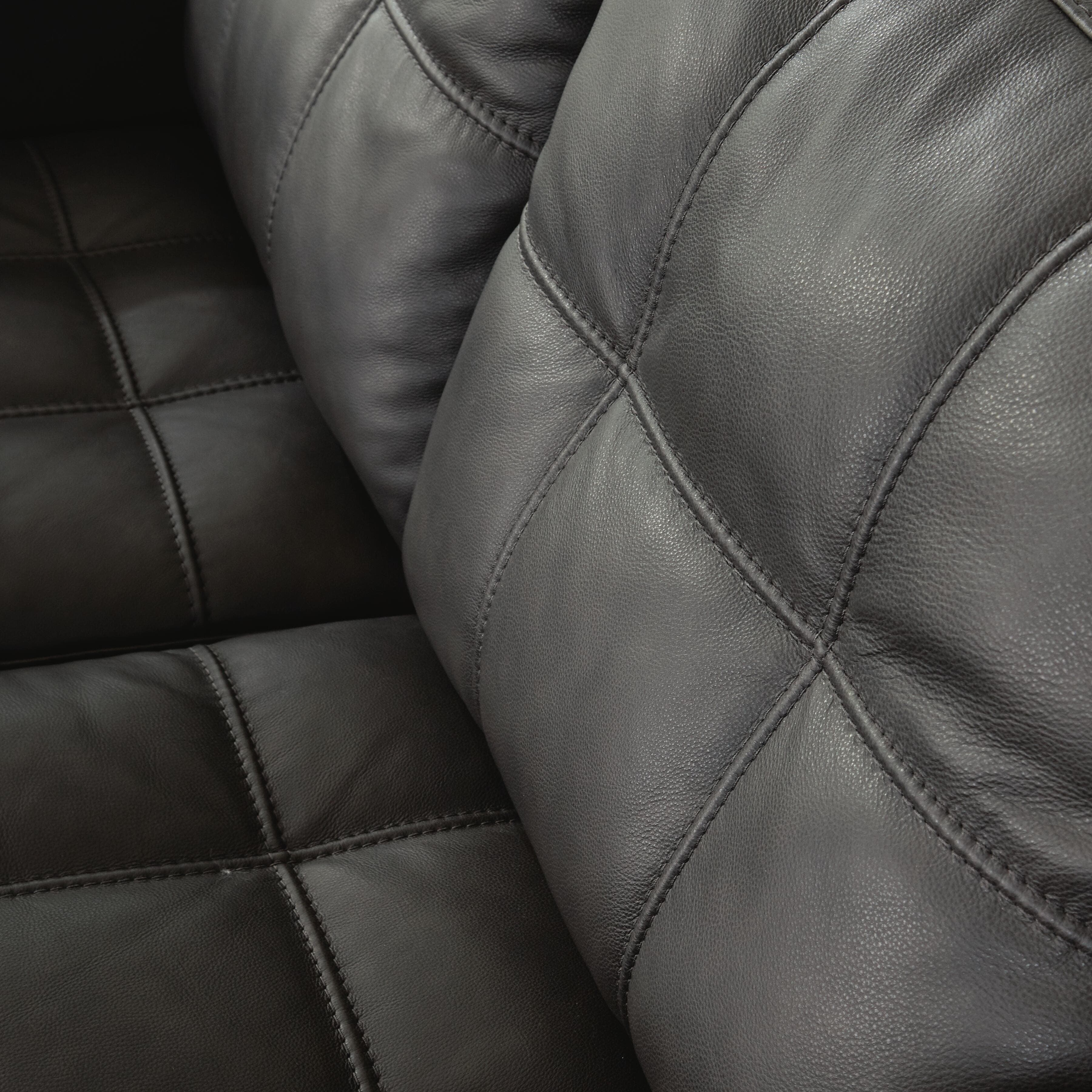 Luigi Loveseat — Black/Gray — view 6