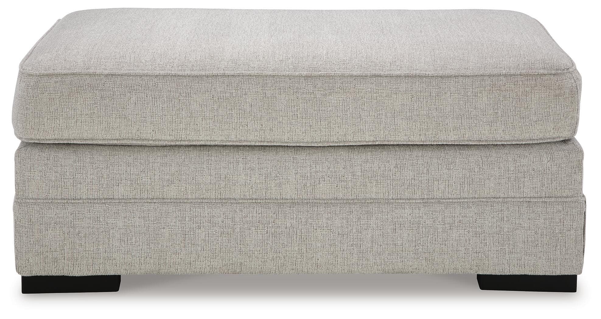Eastonbridge Ottoman — Black/Gray — view 3