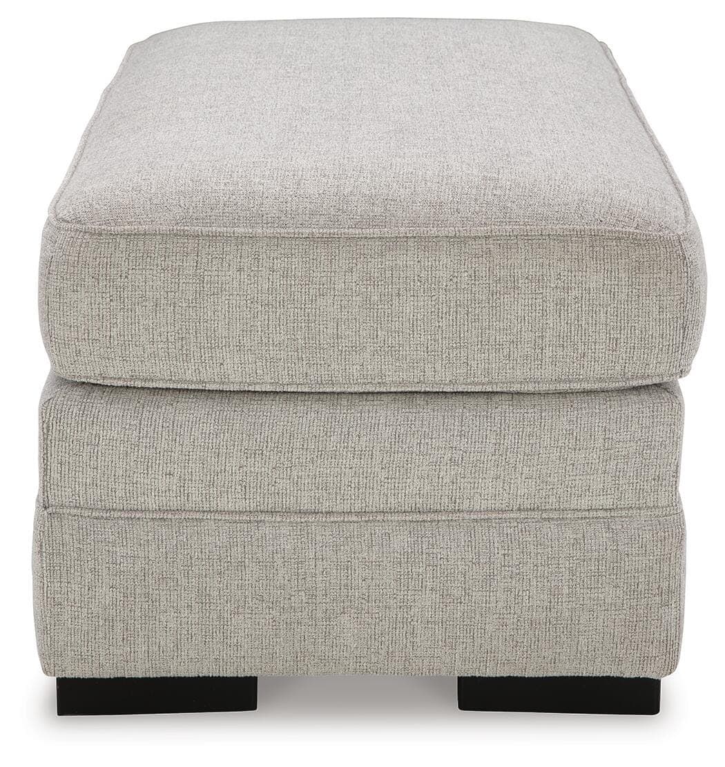 Eastonbridge Ottoman — Black/Gray — view 4