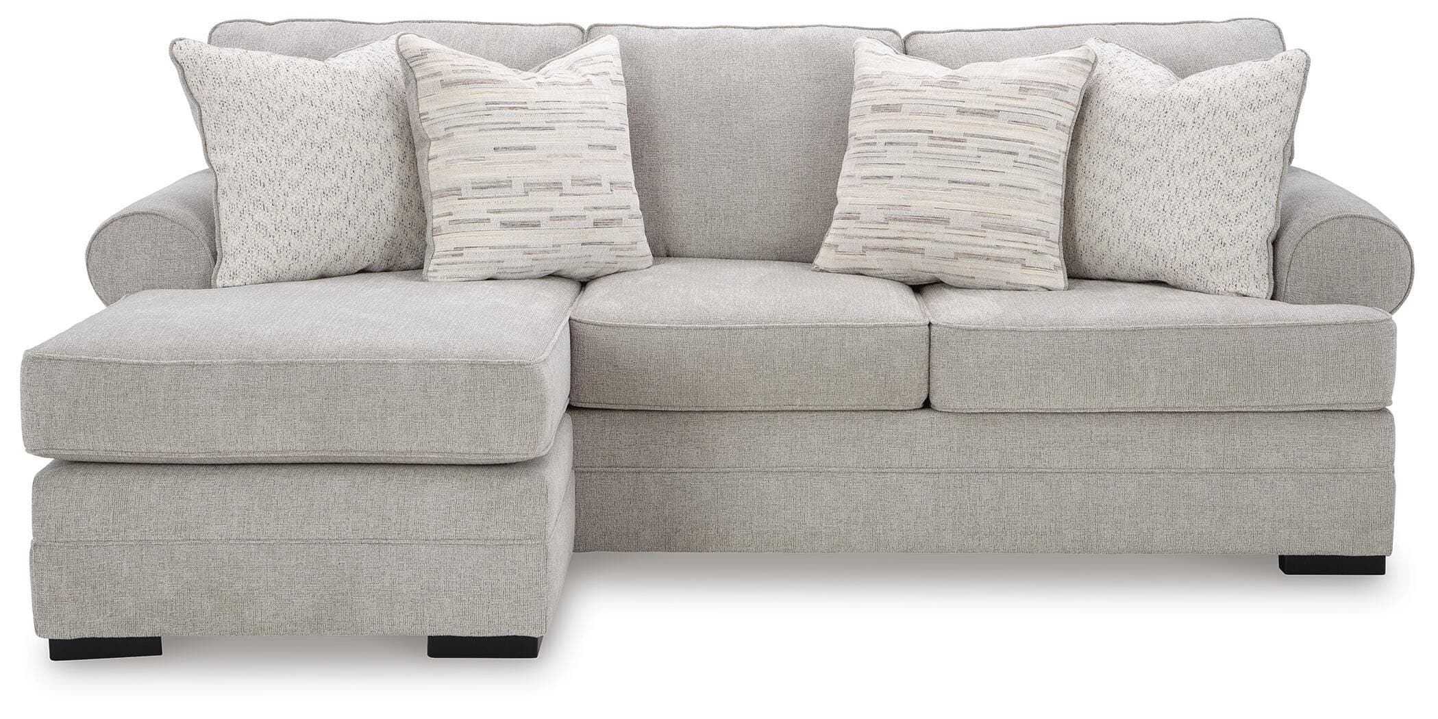 Eastonbridge Sofa Chaise — Black/Gray — view 4