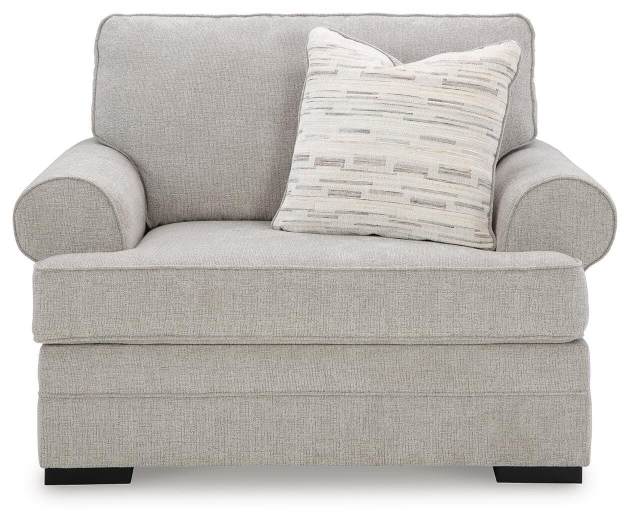 Eastonbridge Oversized Chair — Black/Gray — view 3