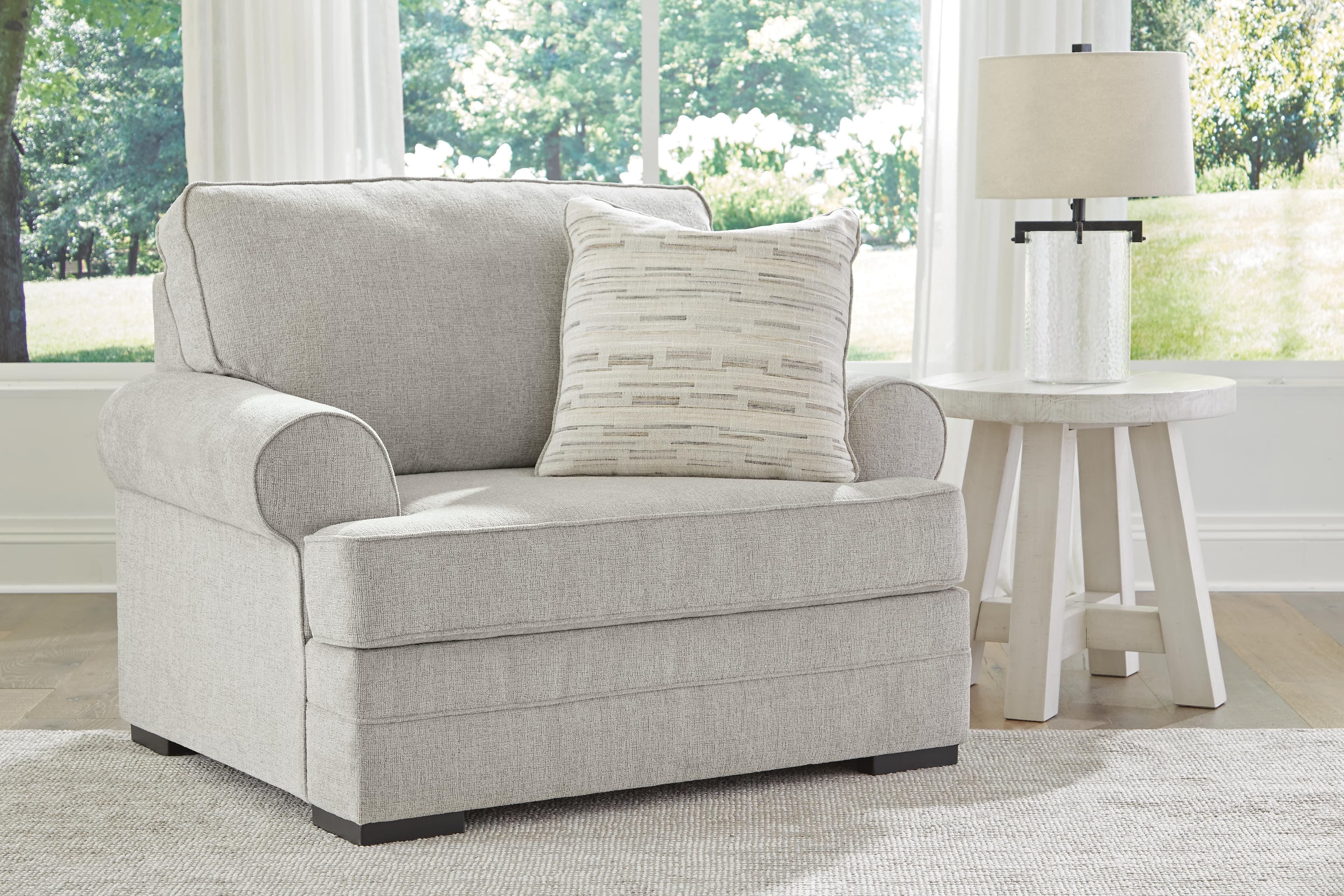 Eastonbridge Oversized Chair — Black/Gray — view 2