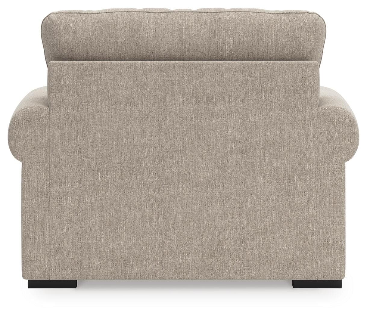 Sararose Oversized Chair — Brown/Beige — view 6