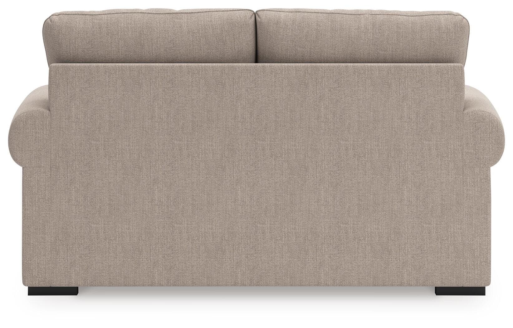 Sararose Loveseat — Brown/Beige — view 6